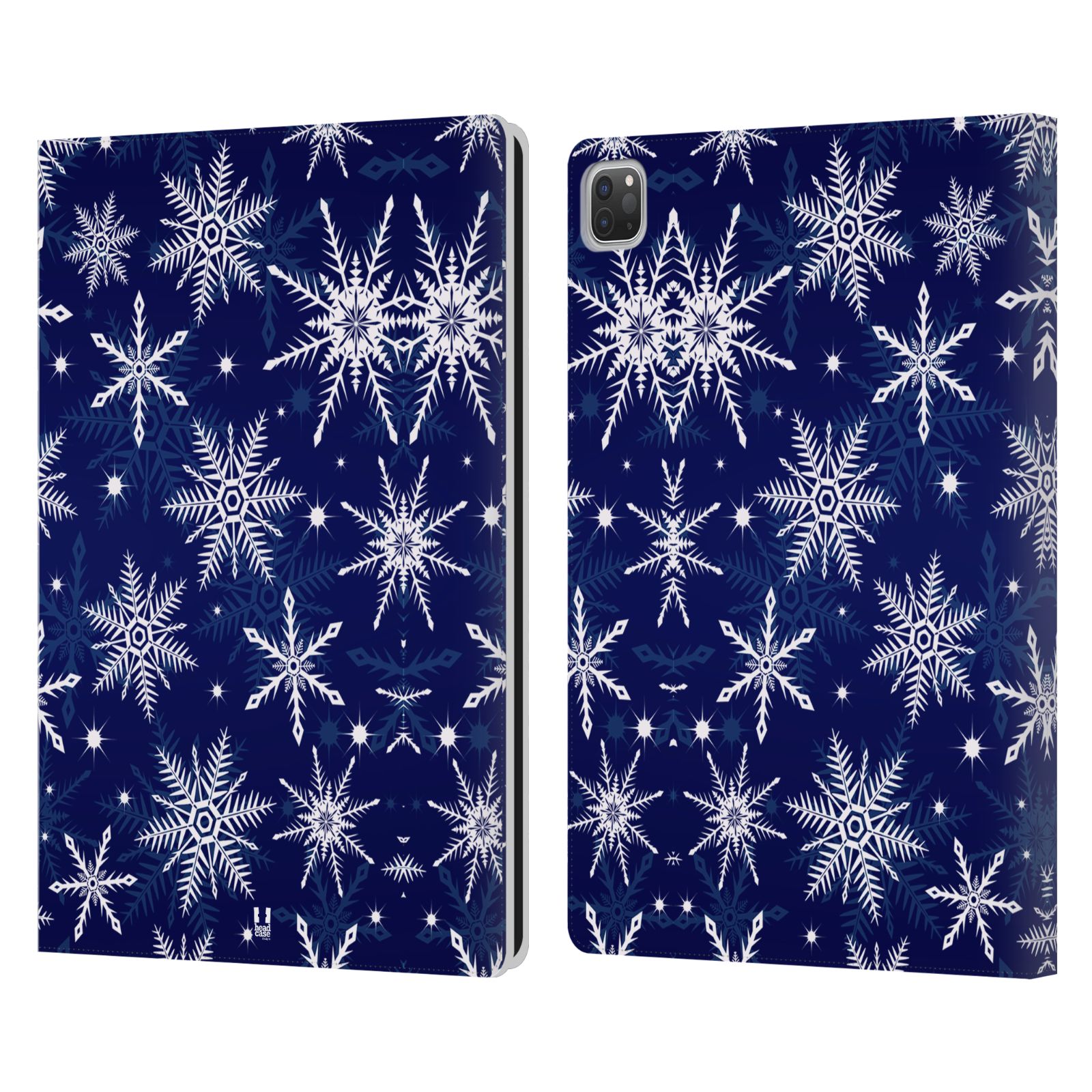 HEAD CASE DESIGNS WINTER PRINTS LEATHER BOOK WALLET CASE COVER FOR APPLE iPAD - Picture 9 of 10