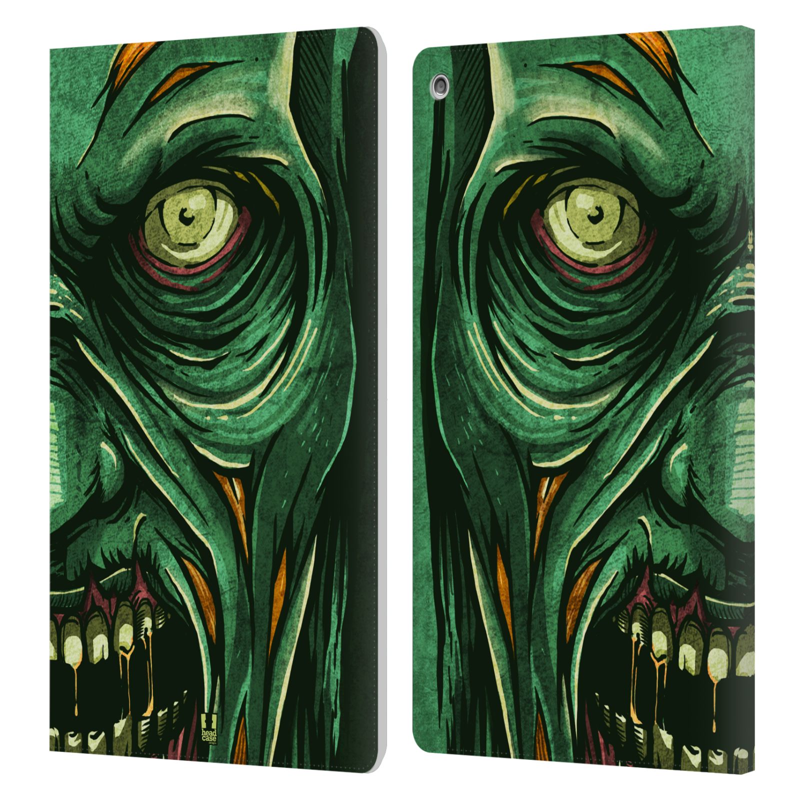 FUNDA BILLETERA HEAD CASE DESIGNS CON DIBUJO DE ZOMBIES PARA AMAZON FIRE - Imagen 10 de 10