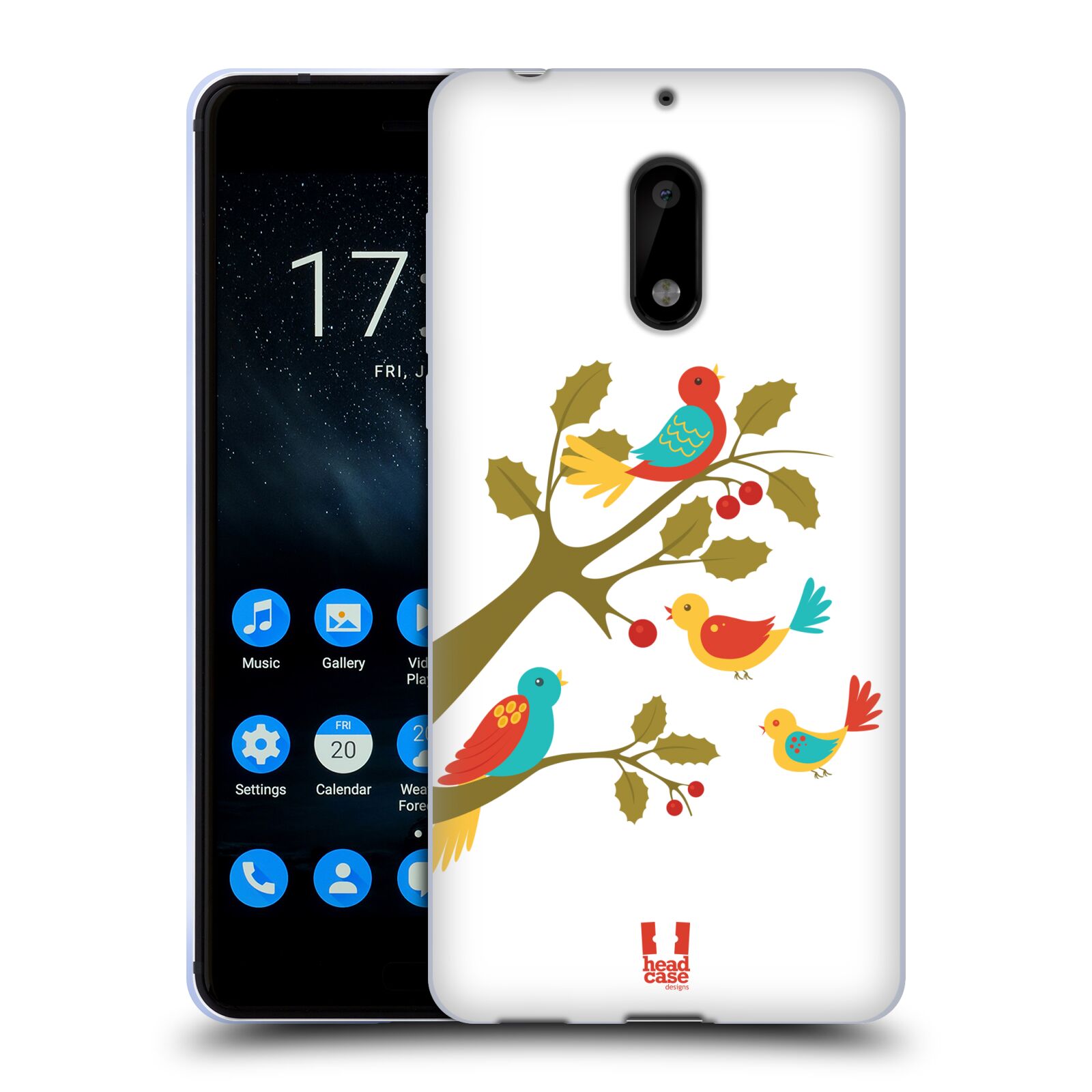 HEAD CASE DESIGNS 12 DAYS OF CHRISTMAS SOFT GEL CASE PARA TELÉFONOS NOKIA 1 - Imagen 8 de 19