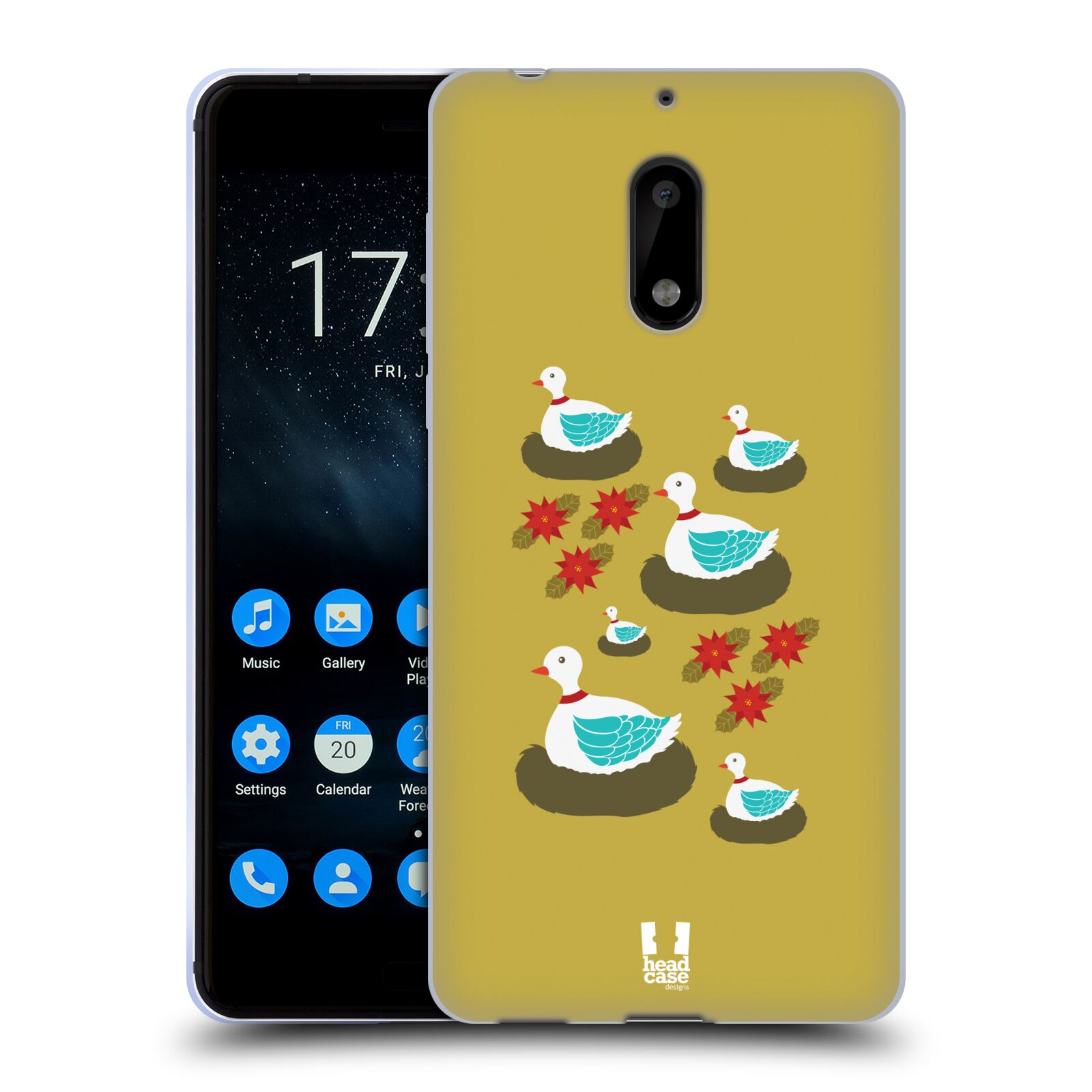 HEAD CASE DESIGNS 12 DAYS OF CHRISTMAS SOFT GEL CASE PARA TELÉFONOS NOKIA 1 - Imagen 11 de 19