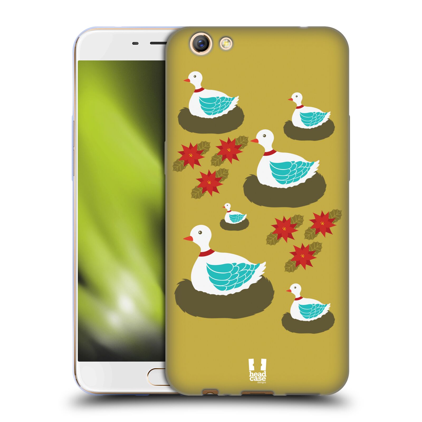 FUNDA HEAD CASE DESIGNS CON DIBUJO DE 12 DÍAS DE NAVIDAD PARA TELÉFONOS OPPO - Imagen 11 de 18