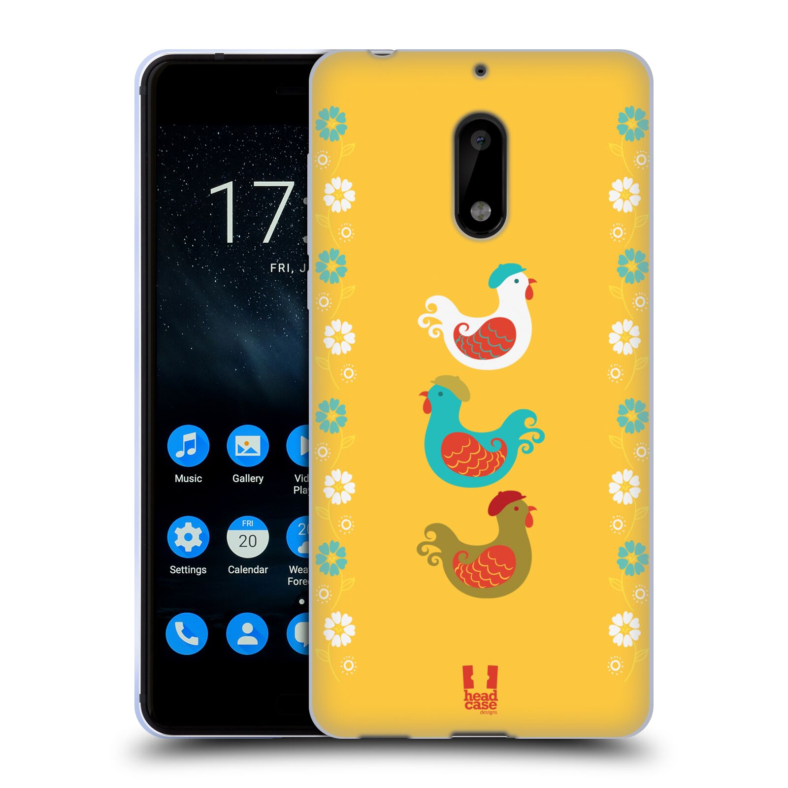 HEAD CASE DESIGNS 12 DAYS OF CHRISTMAS SOFT GEL CASE PARA TELÉFONOS NOKIA 1 - Imagen 10 de 19