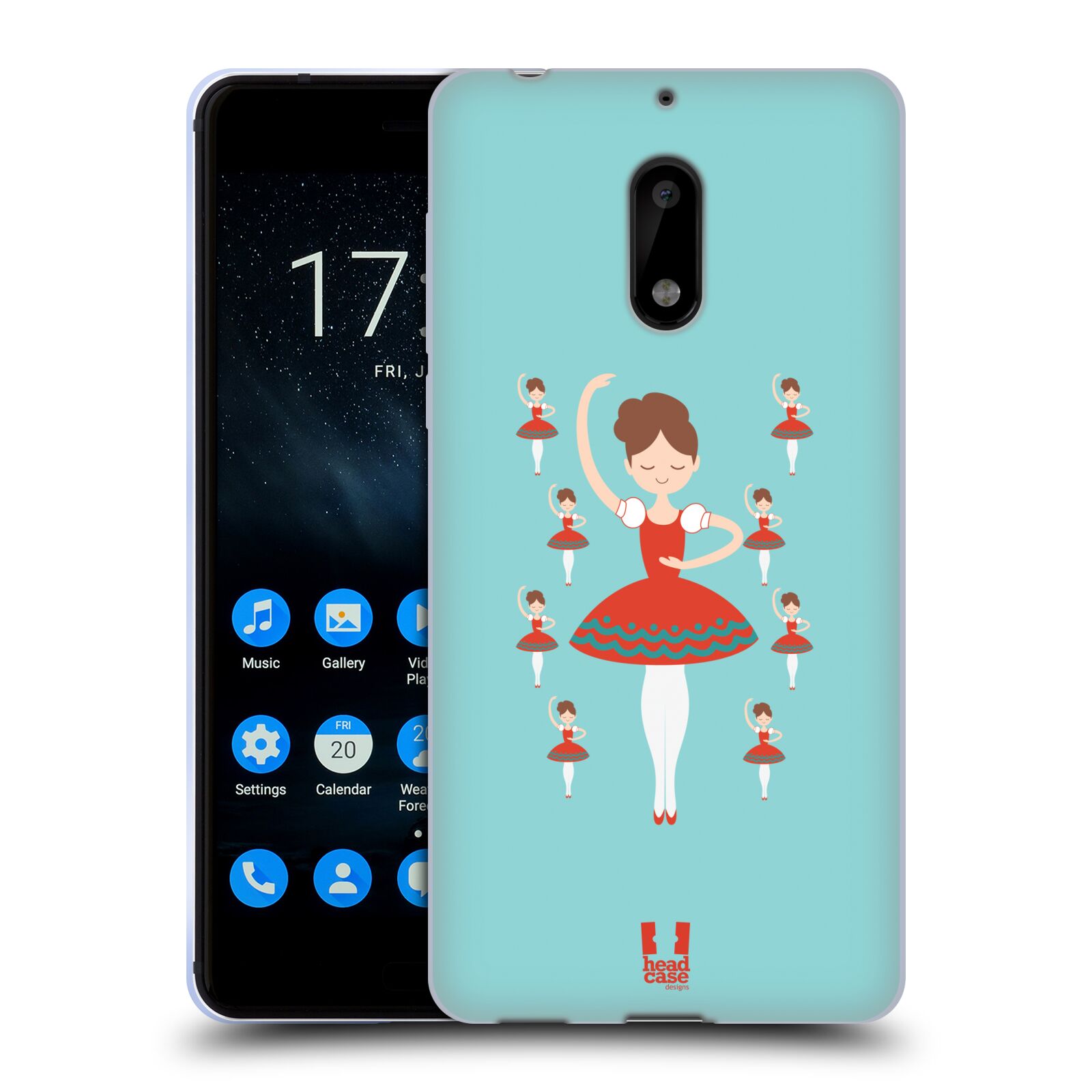 HEAD CASE DESIGNS 12 DAYS OF CHRISTMAS SOFT GEL CASE PARA TELÉFONOS NOKIA 1 - Imagen 13 de 19