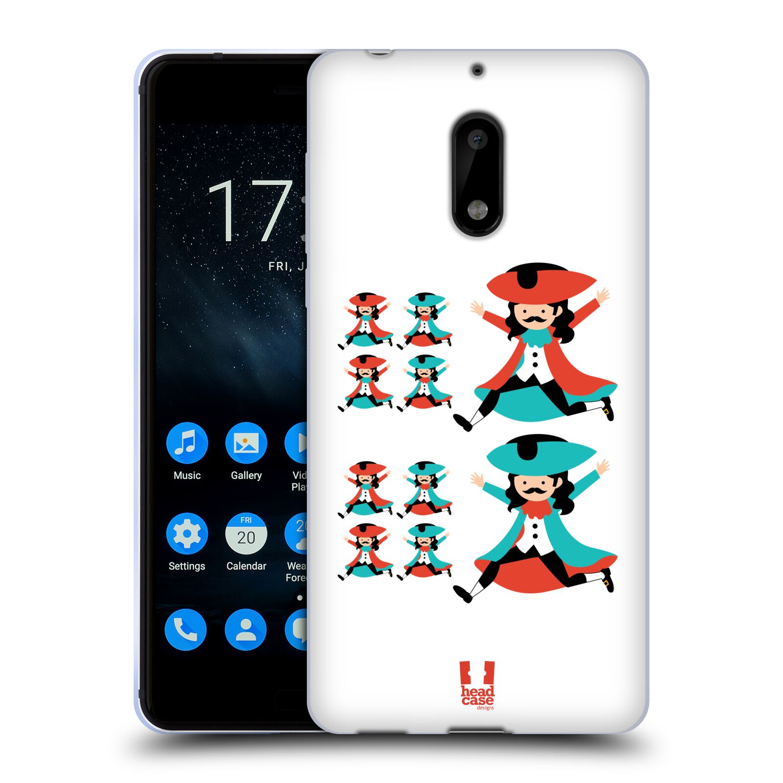 HEAD CASE DESIGNS 12 DAYS OF CHRISTMAS SOFT GEL CASE PARA TELÉFONOS NOKIA 1 - Imagen 14 de 19