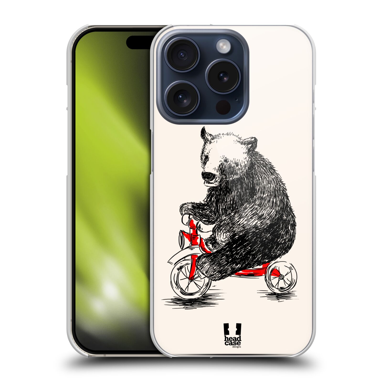 HEAD CASE DESIGNS ANIMALS ON BIKES HARD BACK CASE FOR APPLE iPHONE PHONES