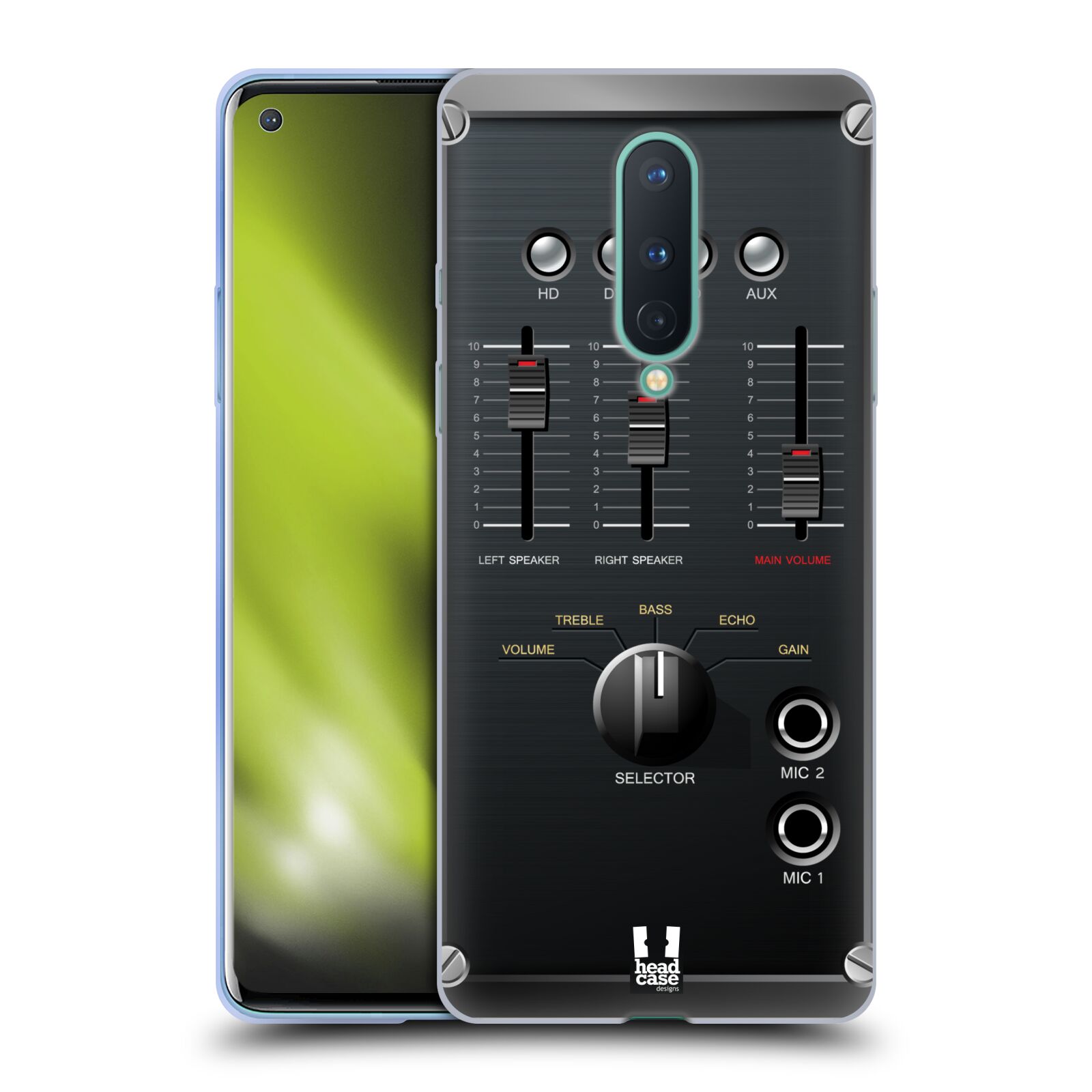 FUNDA HEAD CASE DESIGNS CON DIBUJO DE GEL SUAVE AMPBOX PARA TELÉFONOS GOOGLE ONEPLUS - Imagen 10 de 12