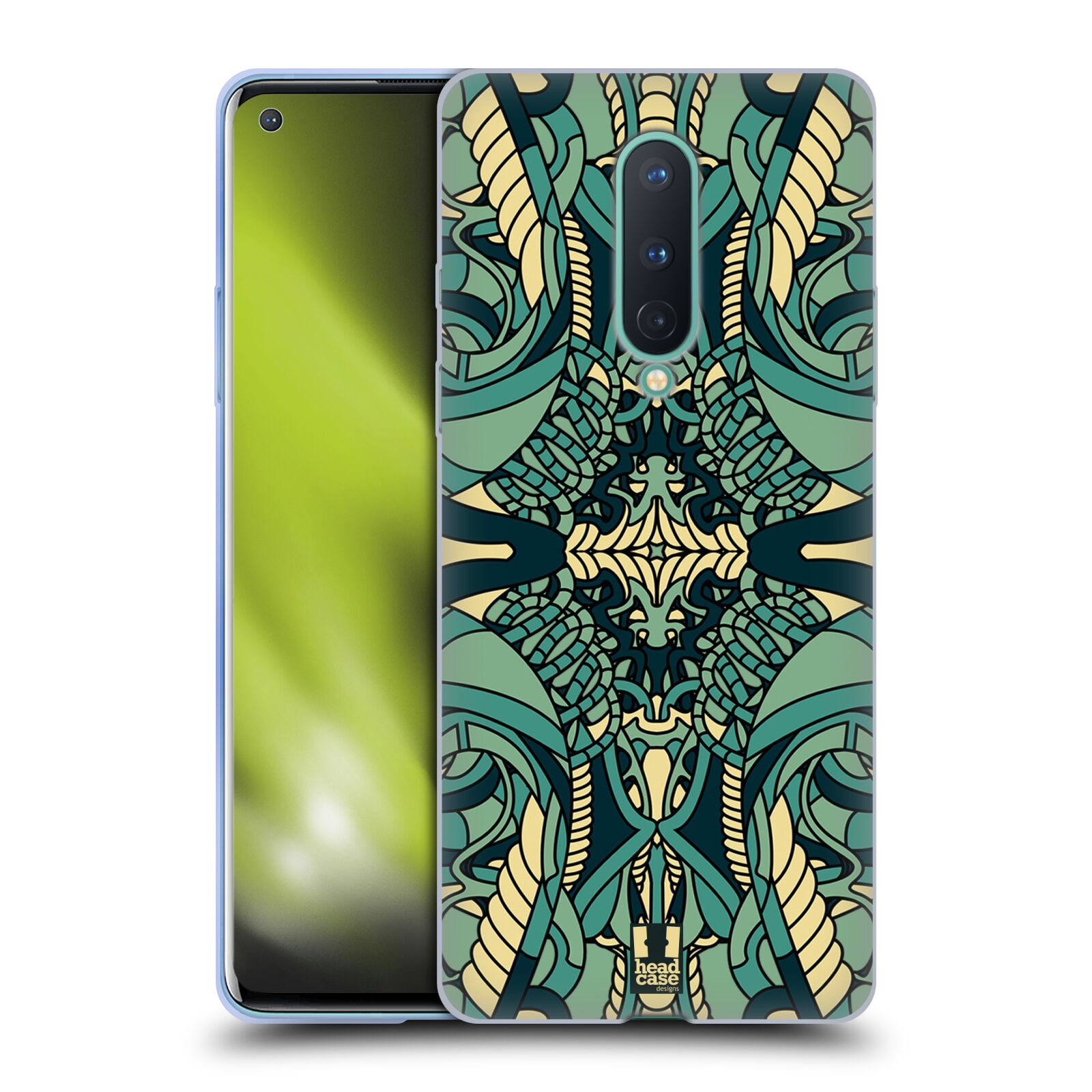 FUNDA DE GEL HEAD CASE DESIGNS CON PATRONES ALIENÍGENAS ABSTRACTOS PARA TELÉFONOS GOOGLE ONEPLUS - Imagen 11 de 11