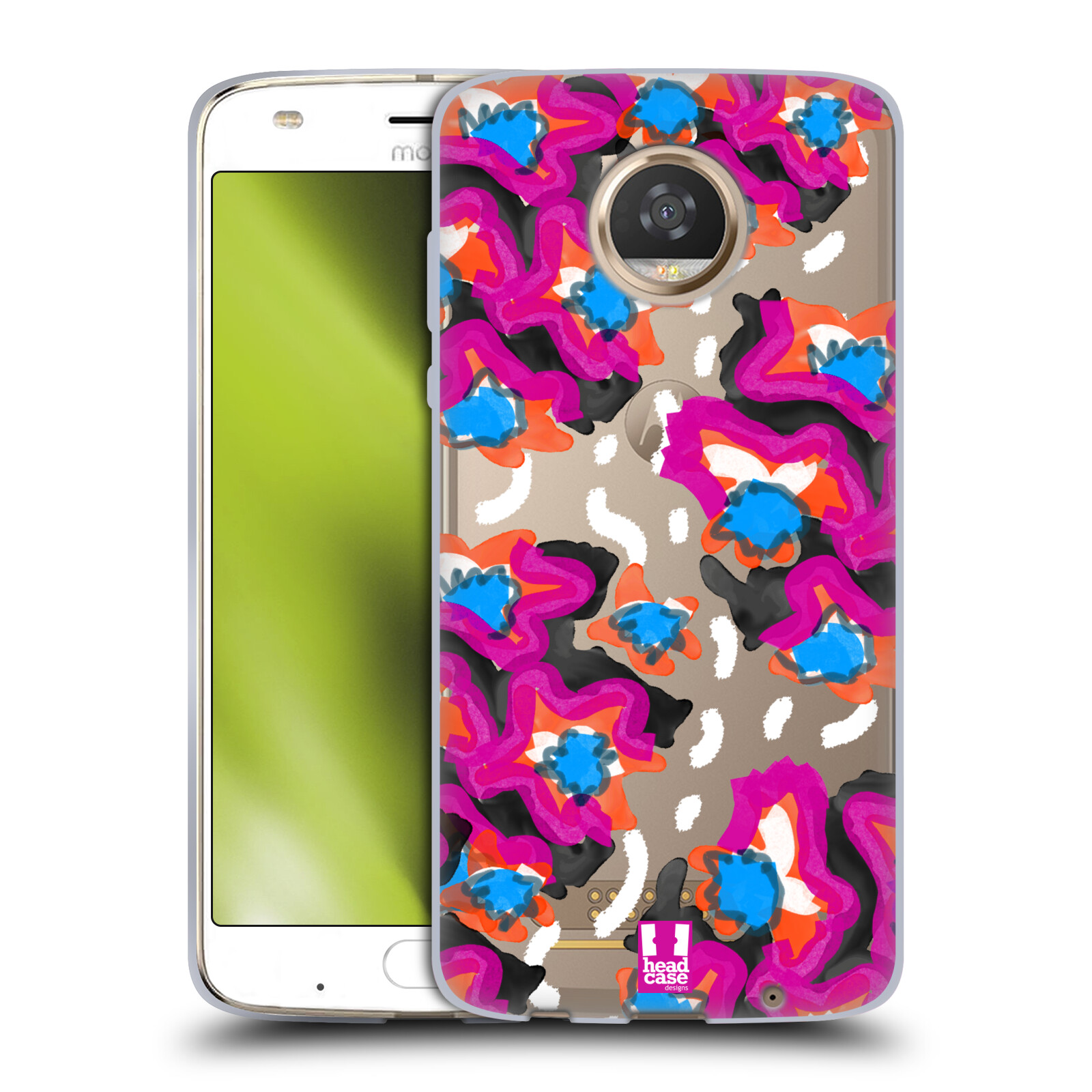 HEAD CASE DESIGNS COLOURFUL ABSTRACT SOFT GEL CASE FOR MOTOROLA PHONES 2 - Picture 11 of 14