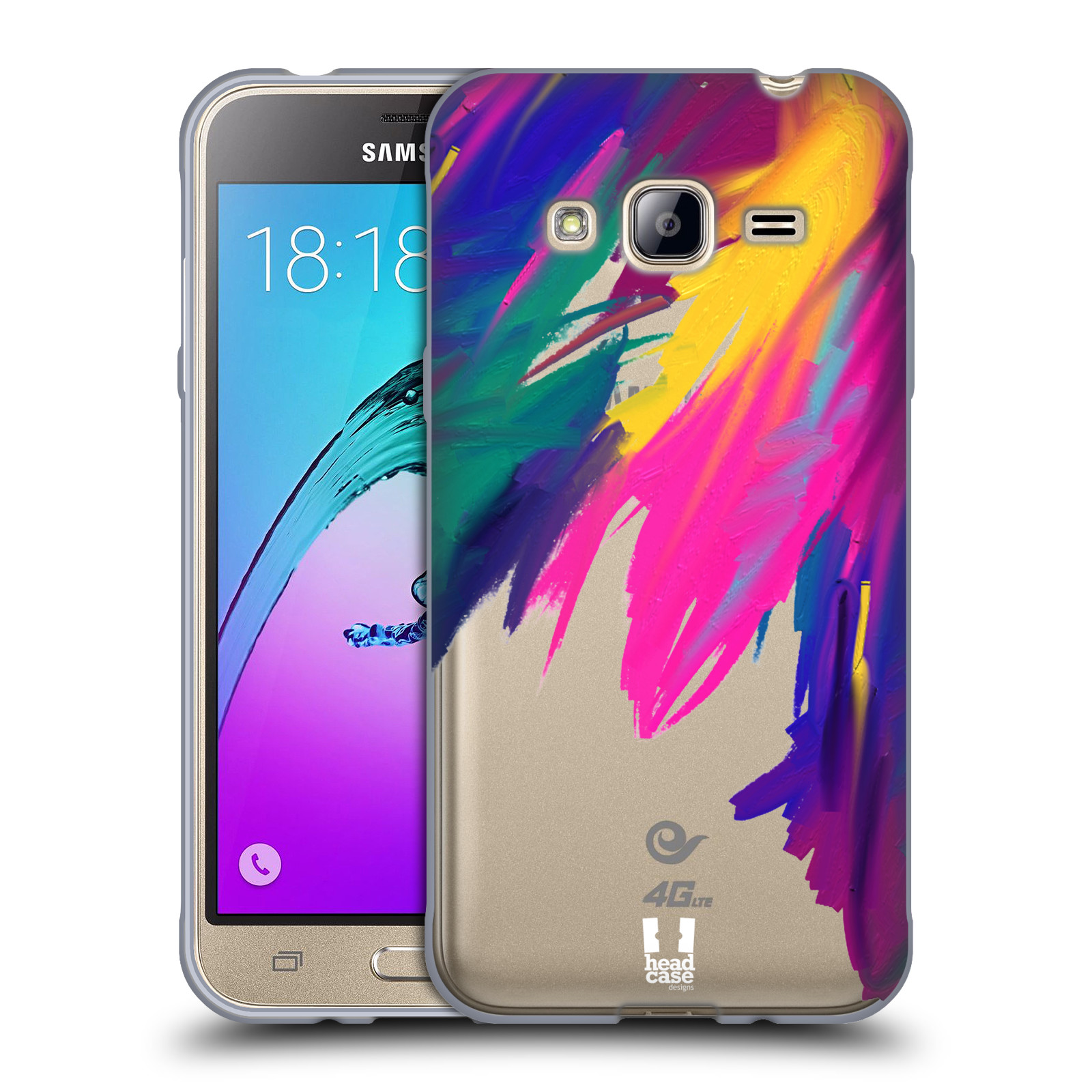 FUNDA HEAD CASE DESIGNS COLOR ABSTRACTO GEL SUAVE PARA SAMSUNG TELÉFONOS 3 - Imagen 12 de 14