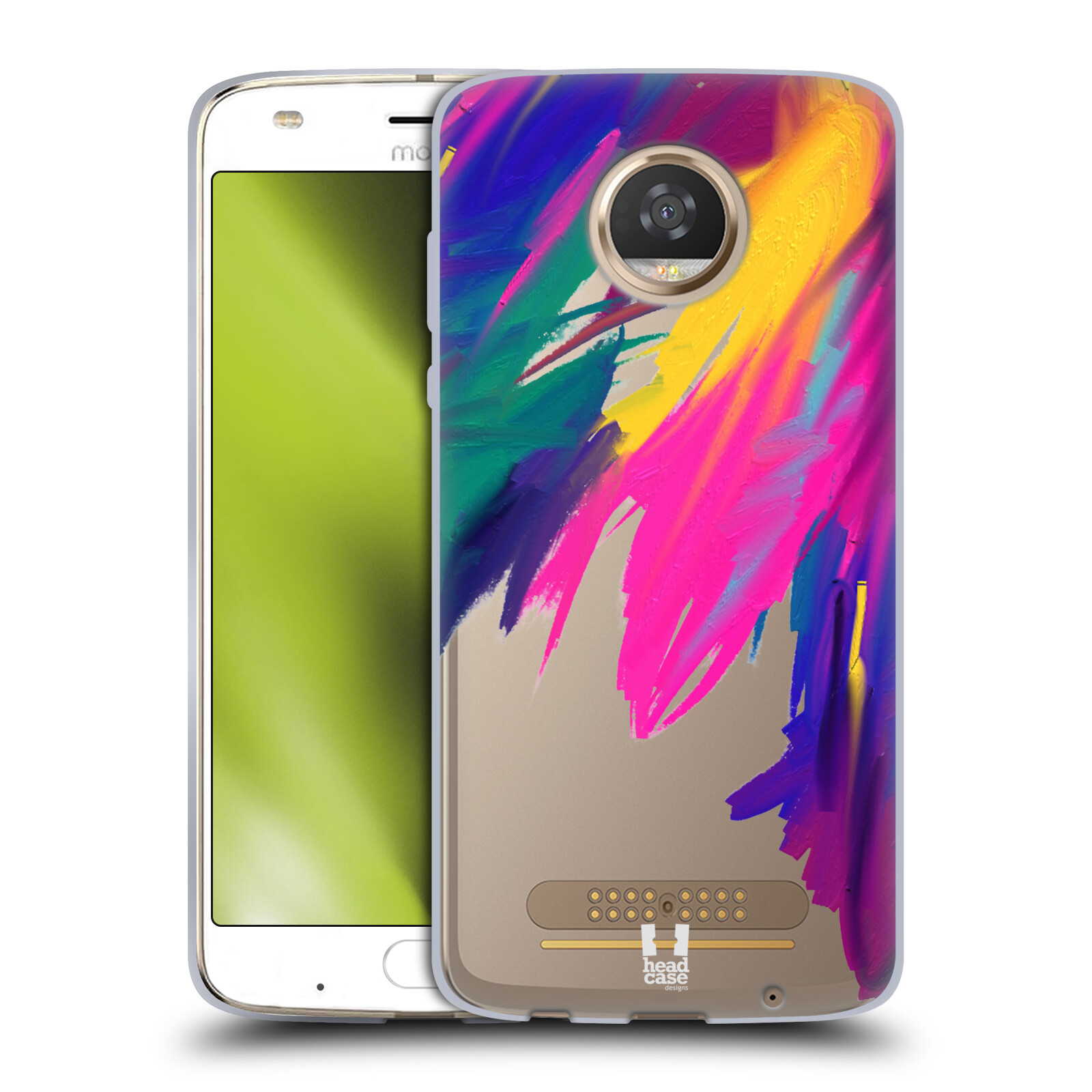 HEAD CASE DESIGNS COLOURFUL ABSTRACT SOFT GEL CASE FOR MOTOROLA PHONES 2 - Picture 12 of 14