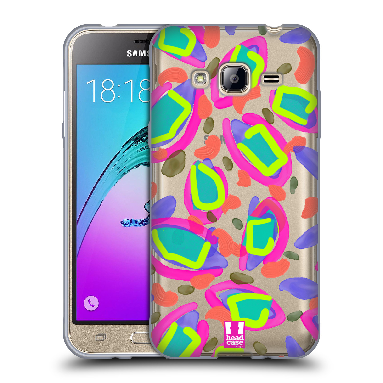FUNDA HEAD CASE DESIGNS COLOR ABSTRACTO GEL SUAVE PARA SAMSUNG TELÉFONOS 3 - Imagen 11 de 14