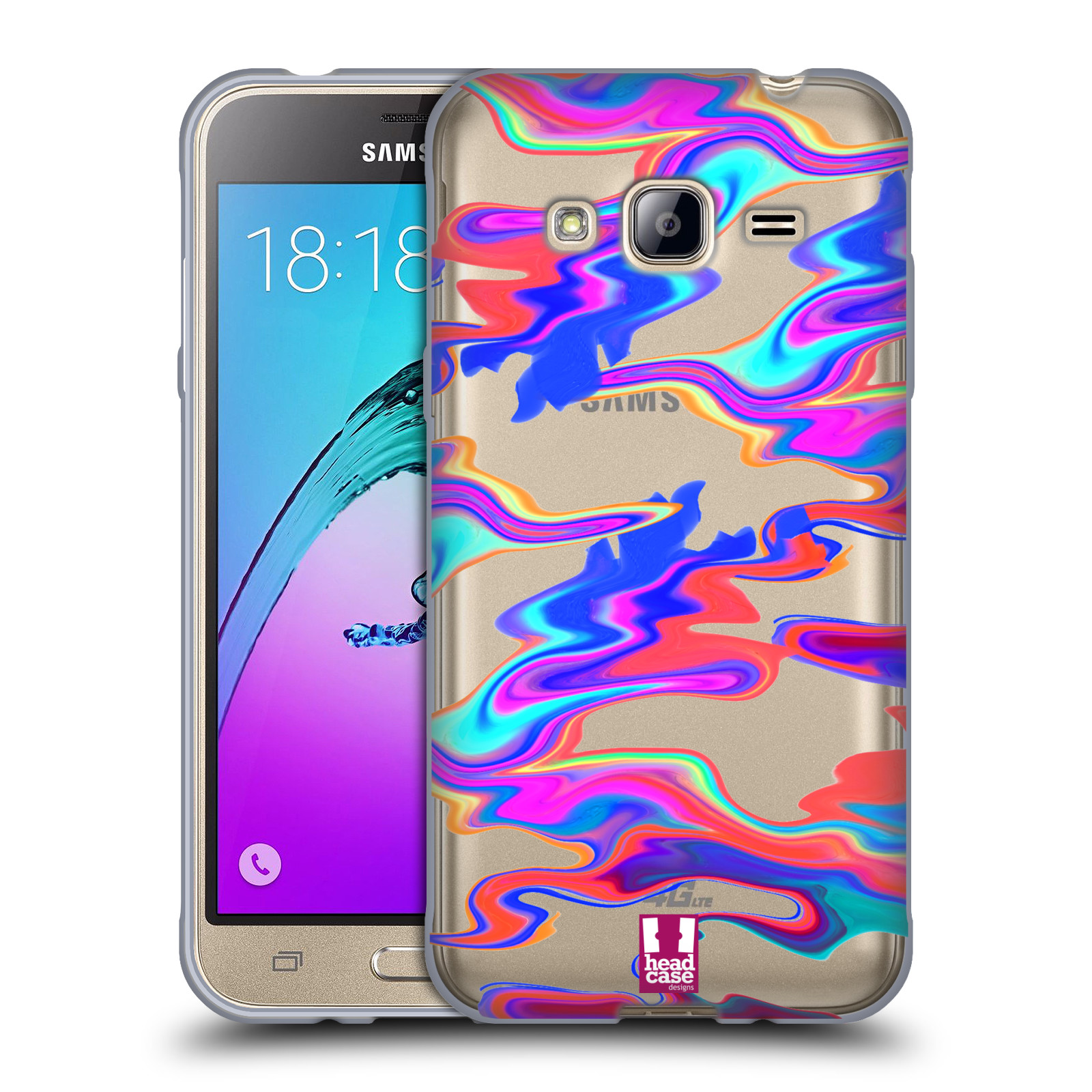 FUNDA HEAD CASE DESIGNS COLOR ABSTRACTO GEL SUAVE PARA SAMSUNG TELÉFONOS 3 - Imagen 8 de 14
