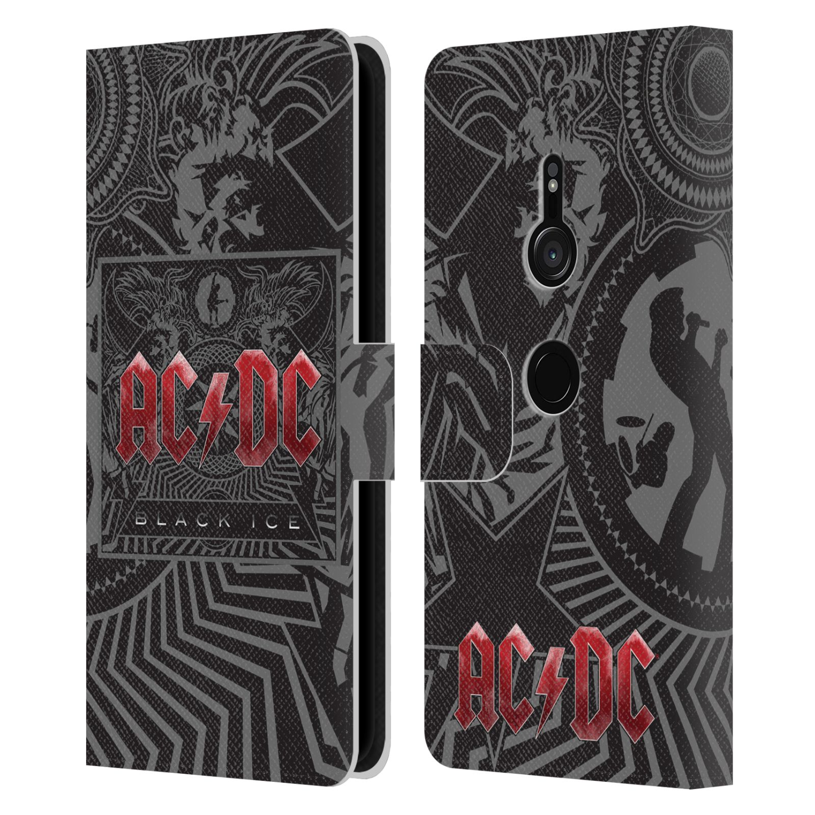 OFFICIAL AC/DC ACDC ALBUM ART LEATHER BOOK WALLET CASE COVER FOR SONY ...