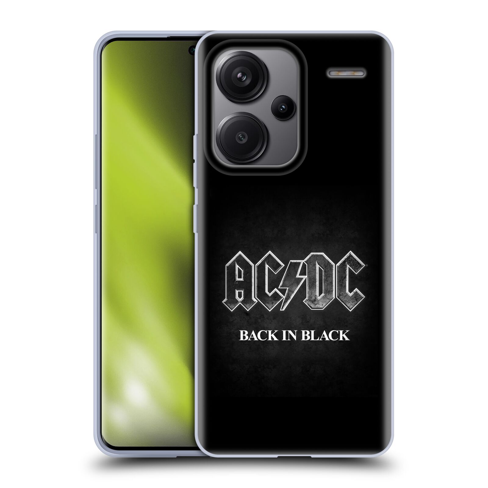 Silikonové pouzdro - Xiaomi Redmi Note 13 Pro Plus 5G - Head Case - AC/DC BACK IN BLACK (Silikonový kryt, obal, pouzdro na mobilní telefon Xiaomi Redmi Note 13 Pro Plus 5G s motivem AC/DC BACK IN BLACK)