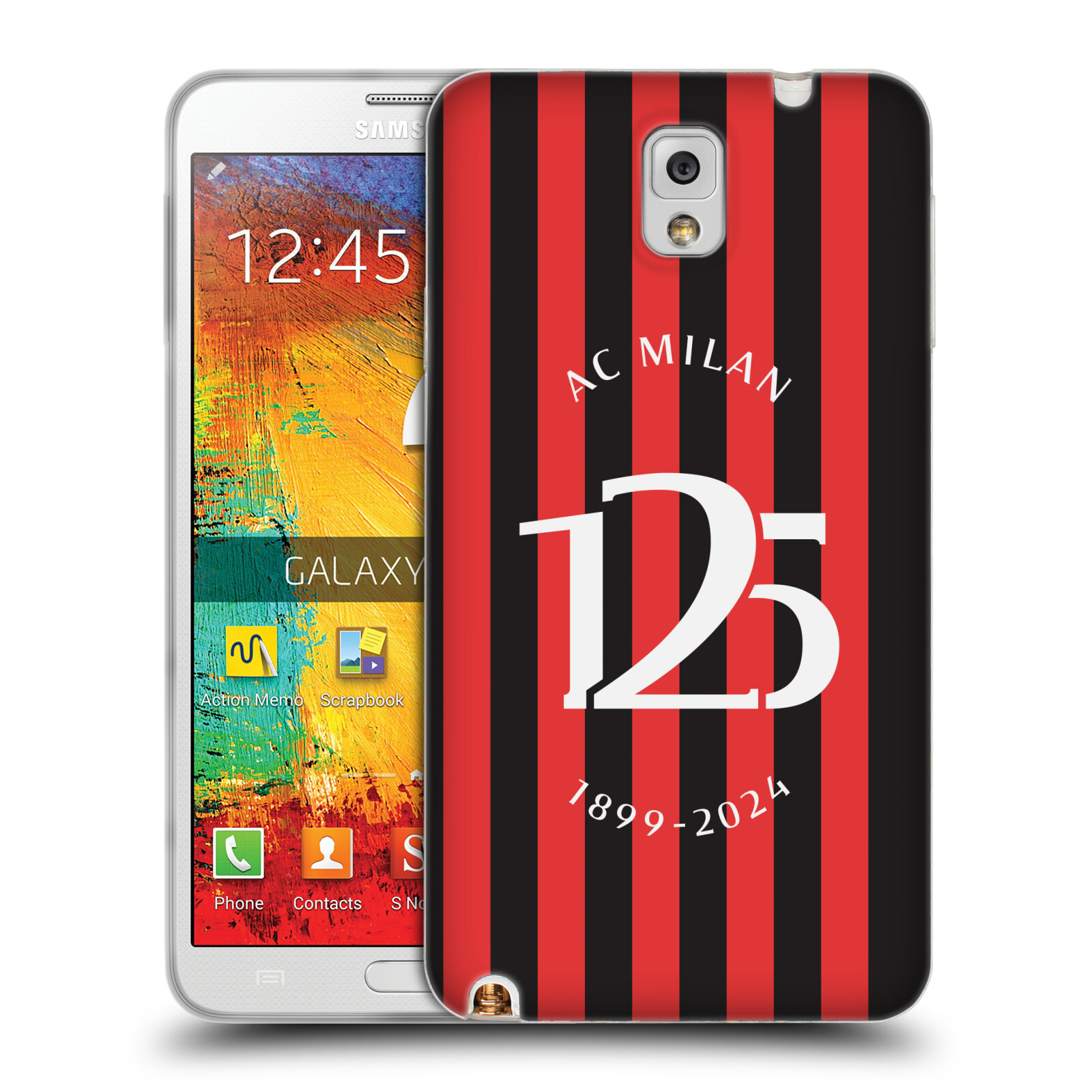 OFFIZIELLE AC MILAN 125-JÄHRIGEN JUBILÄUM GEL HANDYHÜLLE FÜR