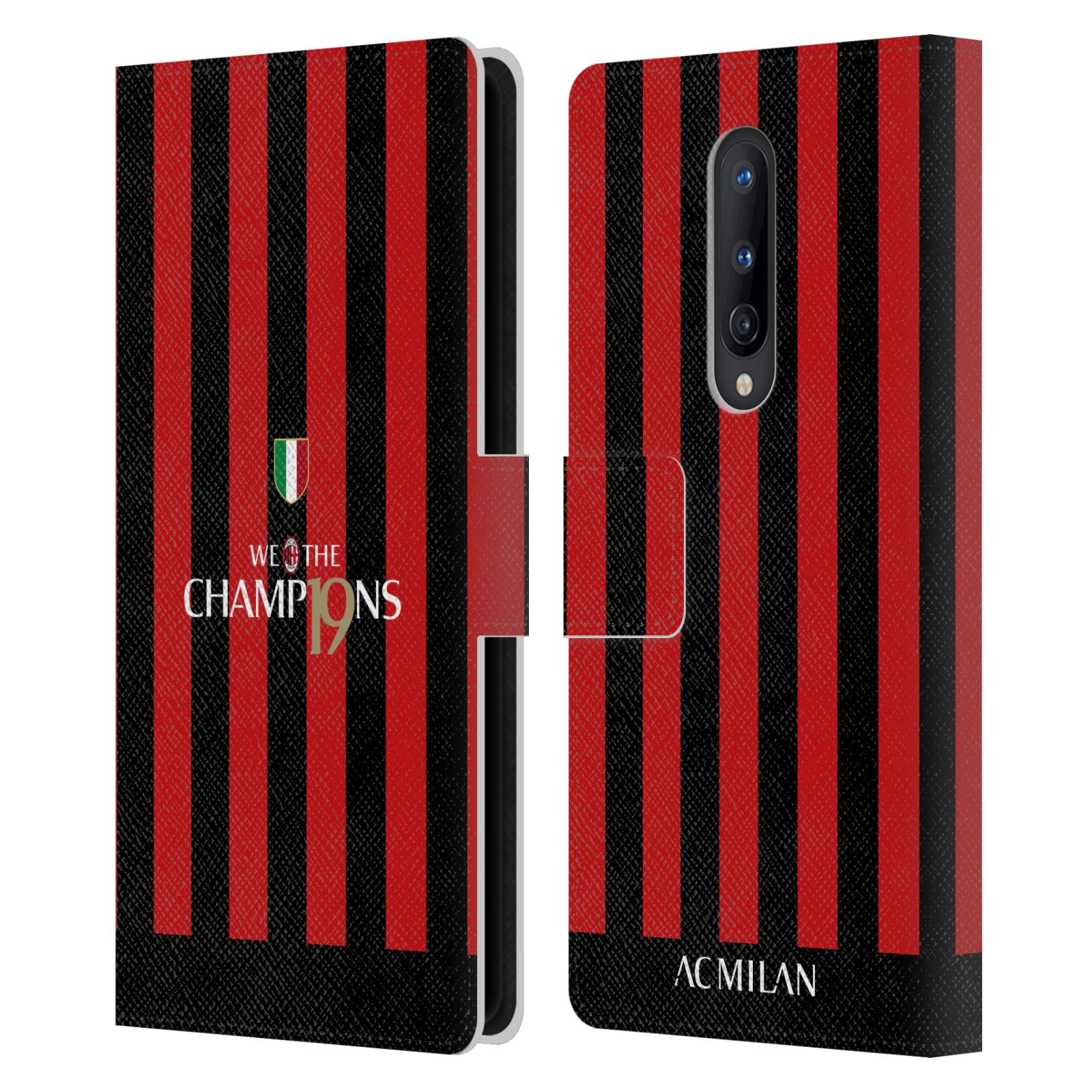 OFFICIAL AC MILAN 2022/23 LEATHER BOOK WALLET CASE COVER FOR ONEPLUS PHONES - Picture 11 of 13