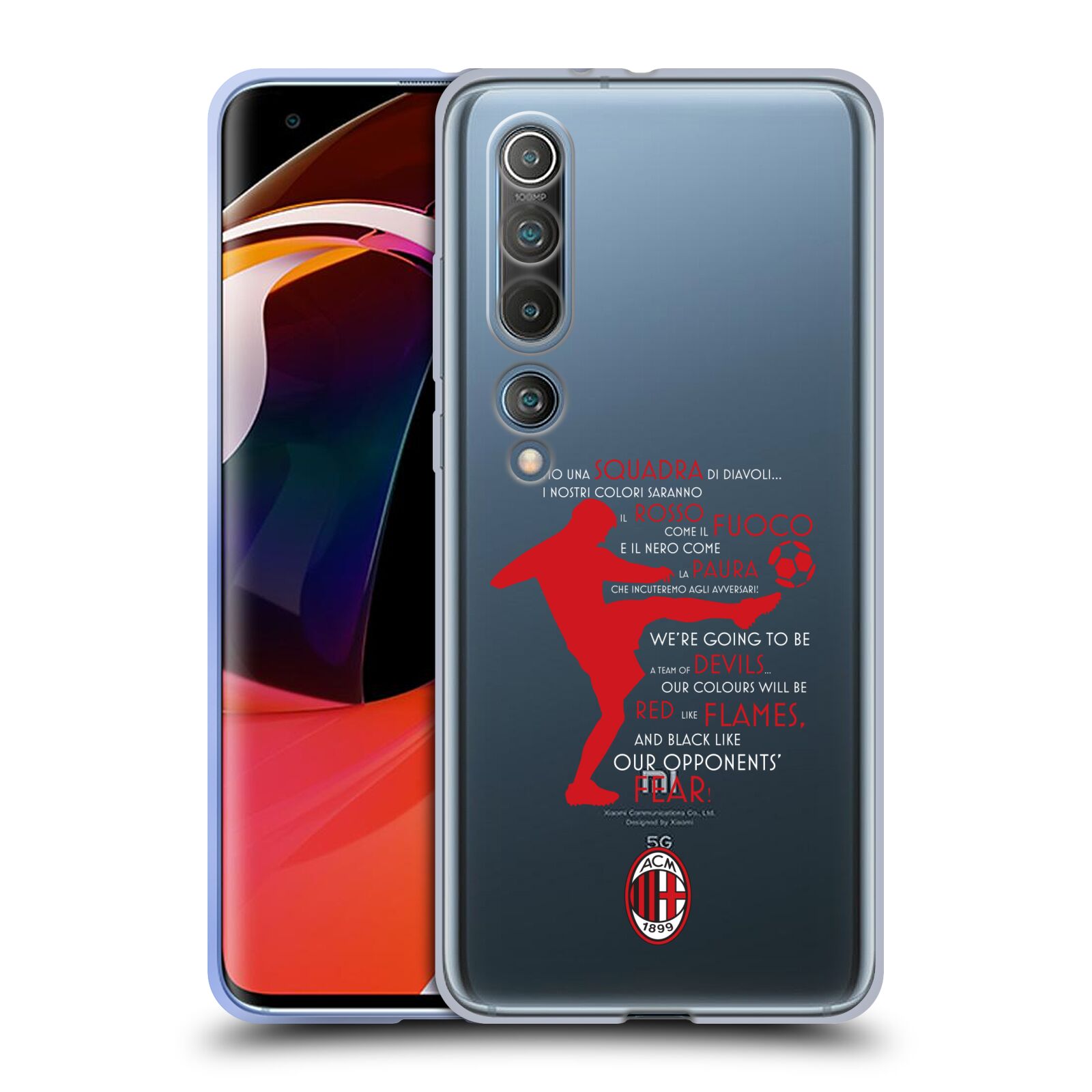 OFFICIAL AC MILAN ADULTS SOFT GEL CASE FOR XIAOMI PHONES - Picture 15 of 16