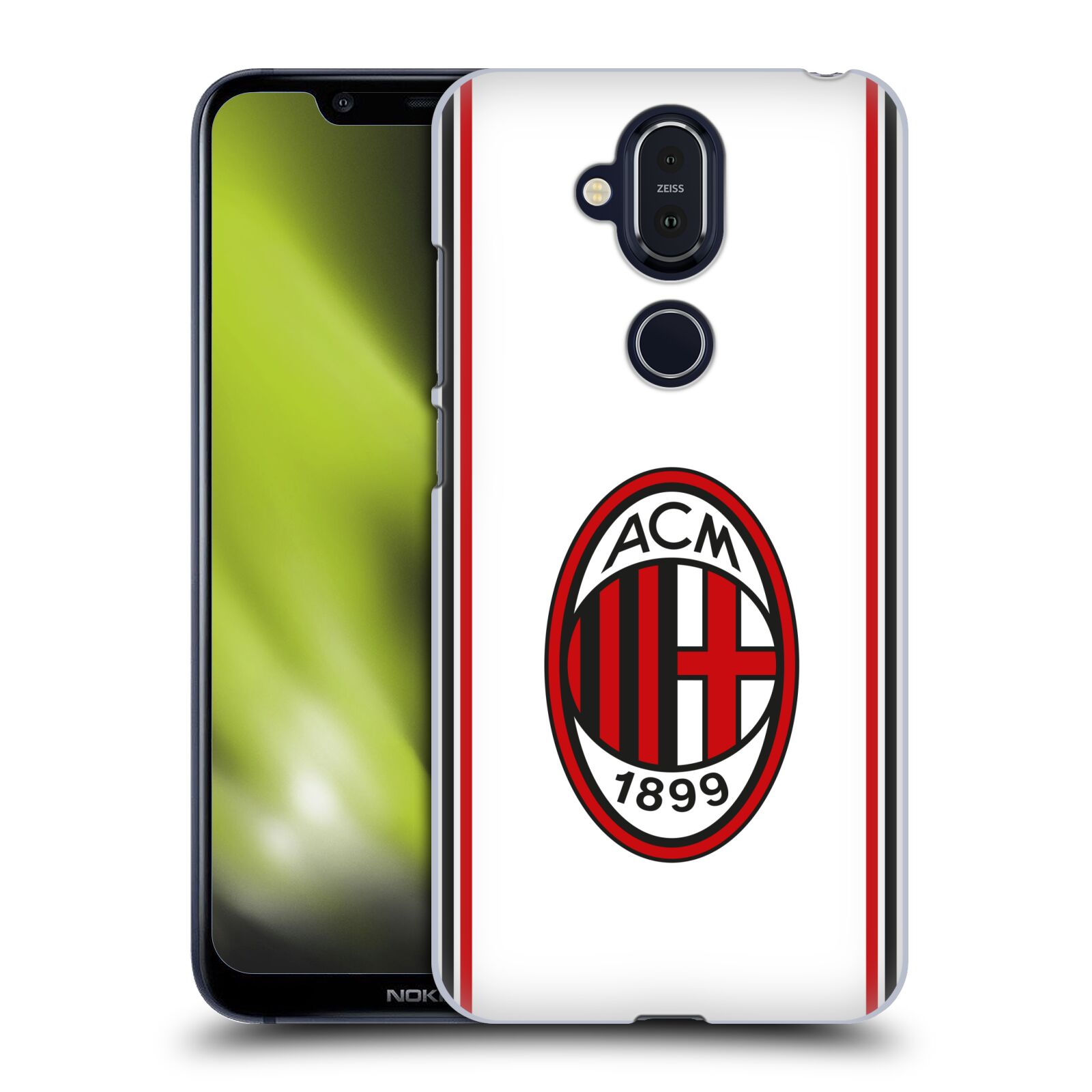 OFFICIAL AC MILAN 2017/18 CREST KIT HARD BACK CASE FOR NOKIA PHONES 1 - 第 8/10 張圖片