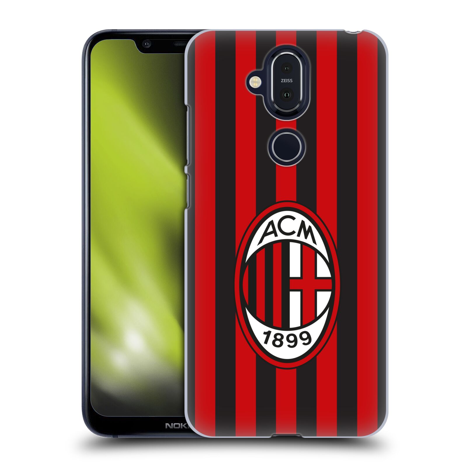 OFFICIAL AC MILAN 2017/18 CREST KIT HARD BACK CASE FOR NOKIA PHONES 1 - 第 9/10 張圖片