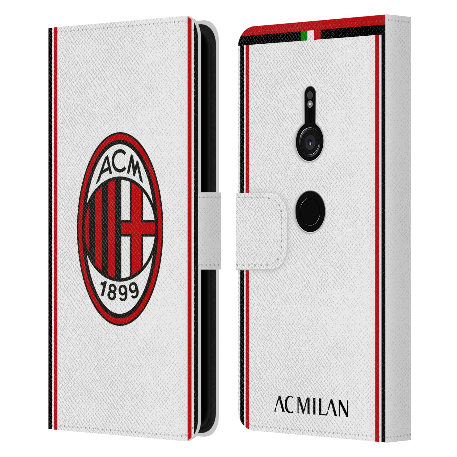 OFFICIAL AC MILAN 2017/18 CREST KIT LEATHER BOOK WALLET CASE FOR SONY PHONES 1 - 第 7/9 張圖片