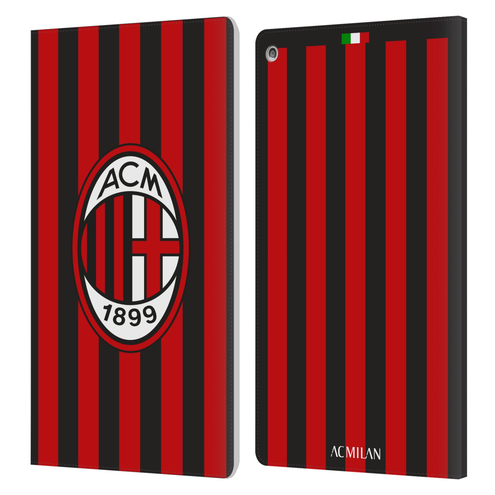 OFFICIAL AC MILAN 2017/18 CREST KIT LEATHER BOOK WALLET CASE FOR AMAZON FIRE - 第 8/9 張圖片