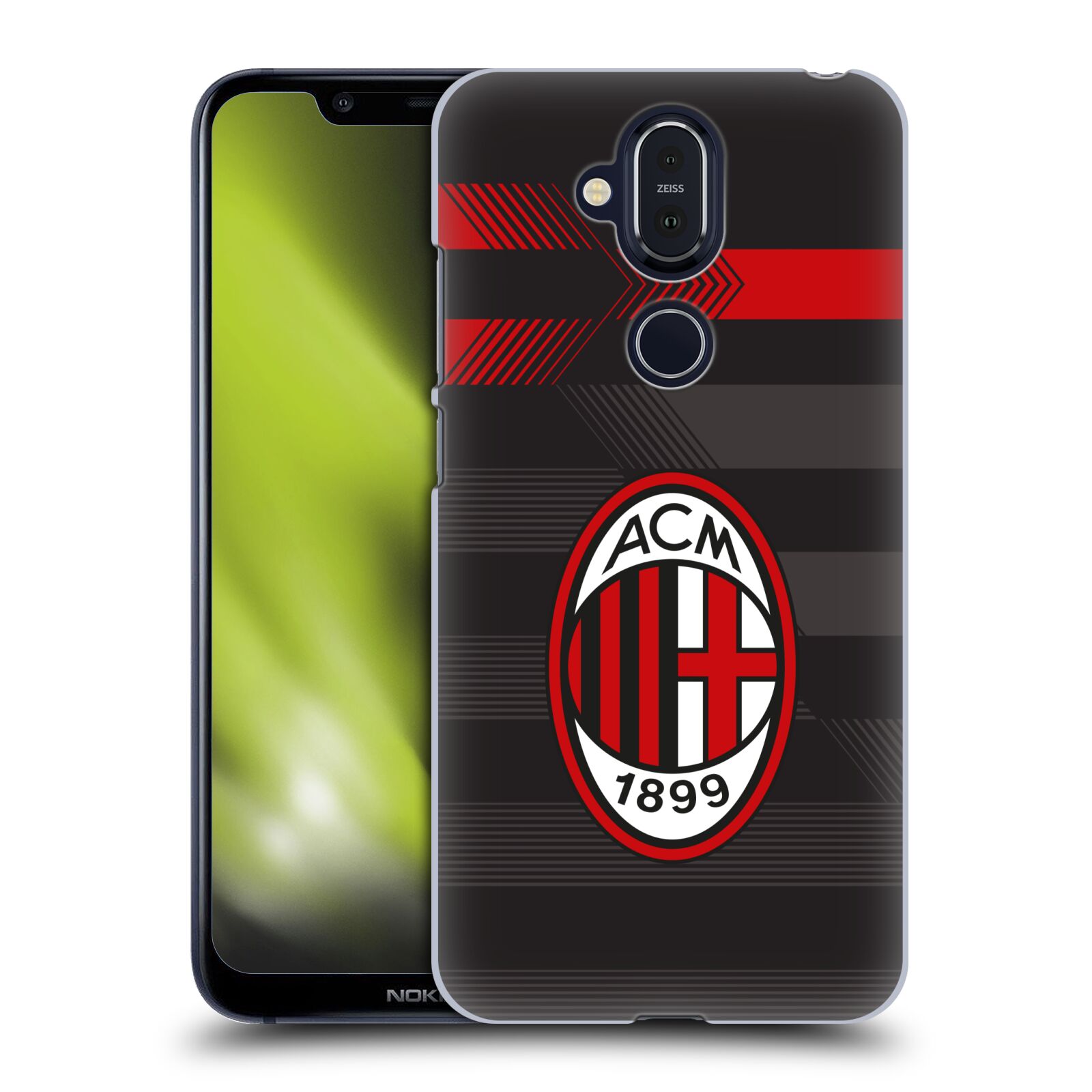 OFFICIAL AC MILAN 2017/18 CREST KIT HARD BACK CASE FOR NOKIA PHONES 1 - 第 10/10 張圖片