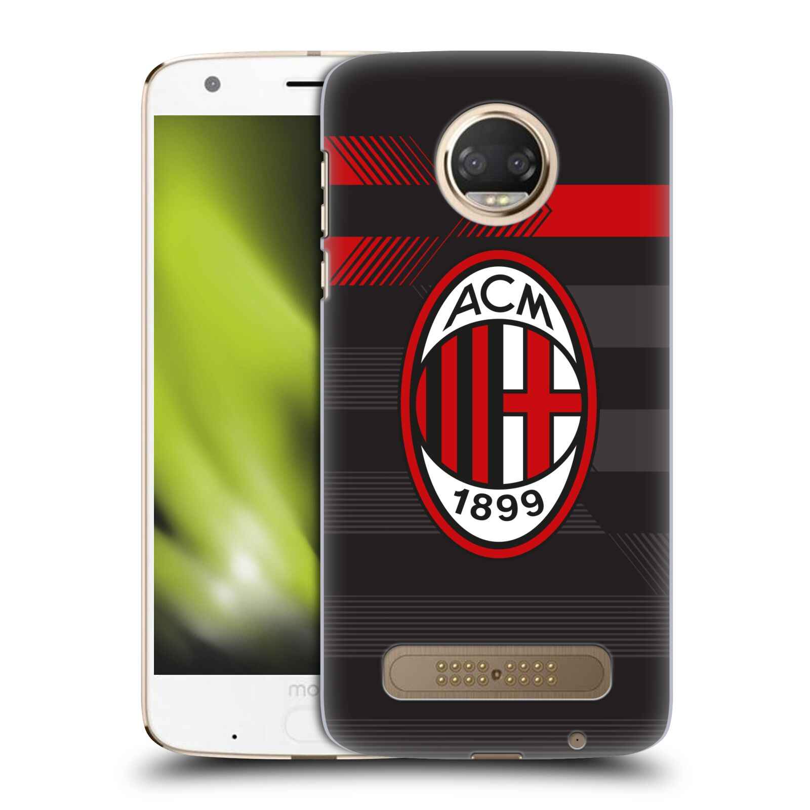 OFFICIAL AC MILAN 2017/18 CREST KIT HARD BACK CASE FOR MOTOROLA PHONES 1 - 第 10/10 張圖片