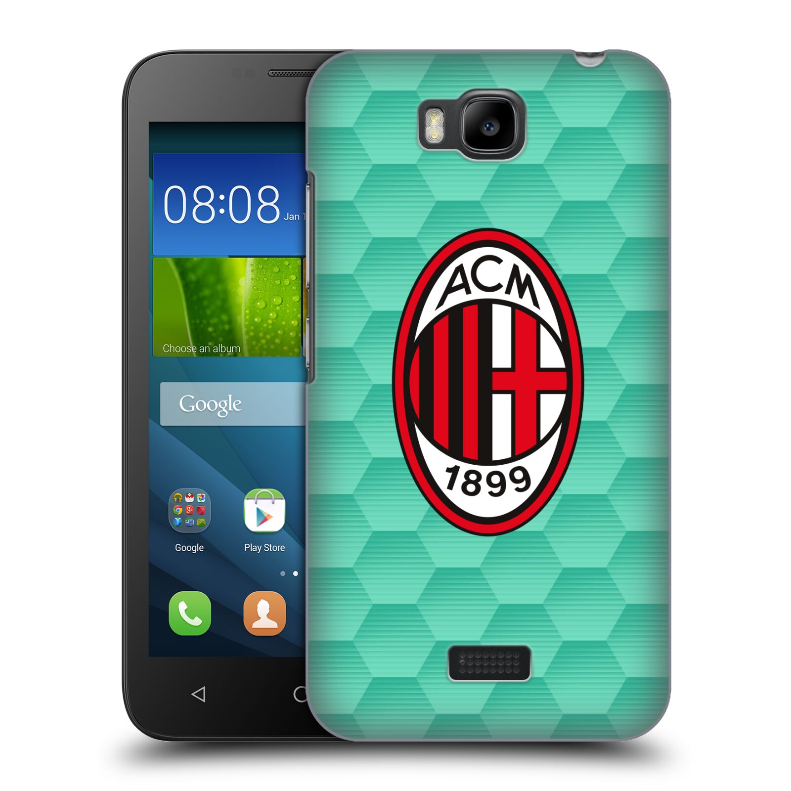 OFFICIAL AC MILAN 2020/21 CREST KIT HARD BACK CASE FOR HUAWEI PHONES 2 - 第 9/9 張圖片