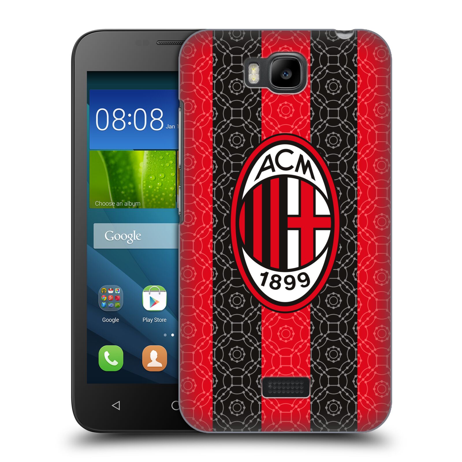 OFFICIAL AC MILAN 2020/21 CREST KIT HARD BACK CASE FOR HUAWEI PHONES 2 - 第 8/9 張圖片