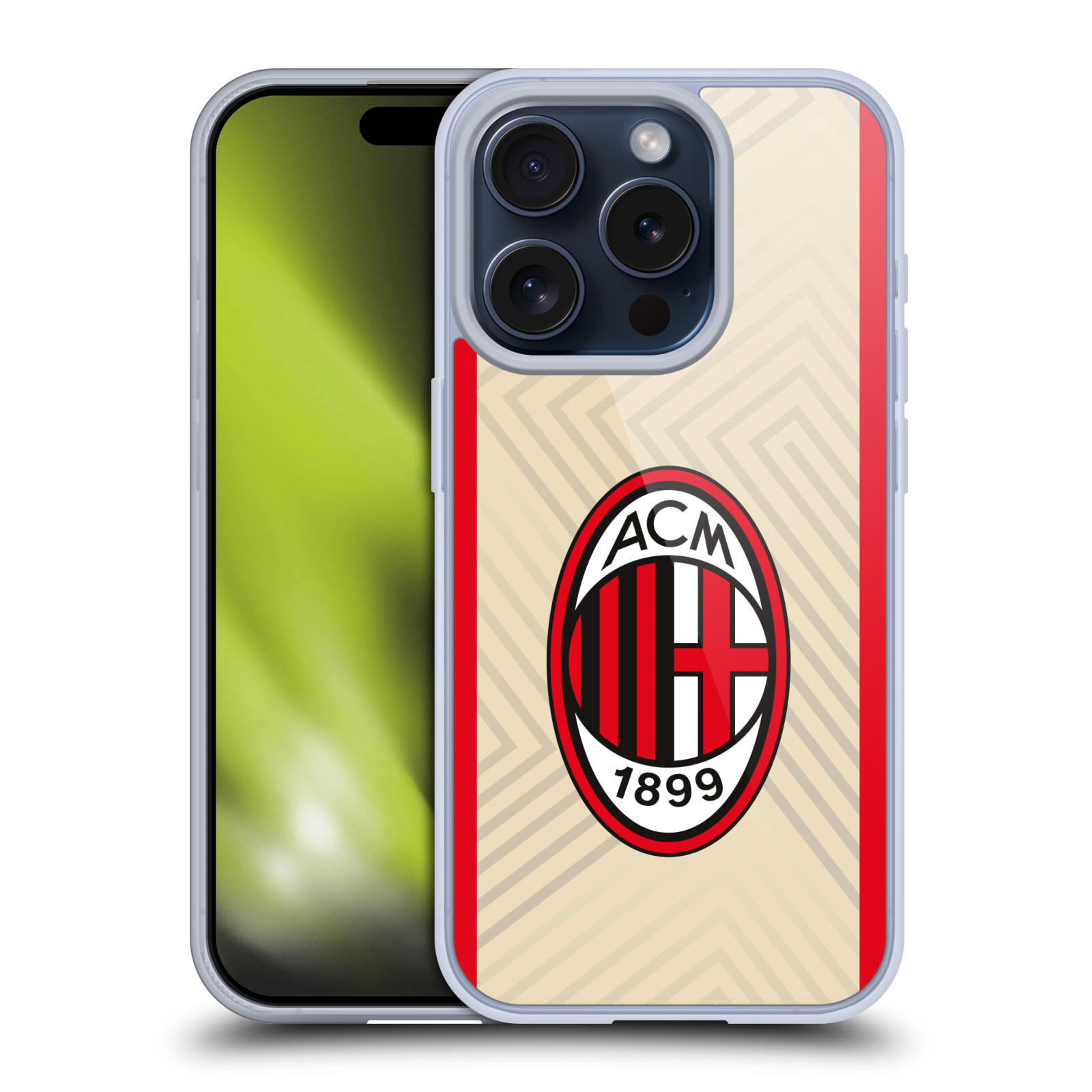 OFFICIAL AC MILAN 2021/22 CREST KIT SOFT GEL CASE FOR APPLE iPHONE PHONES - 第 8/9 張圖片