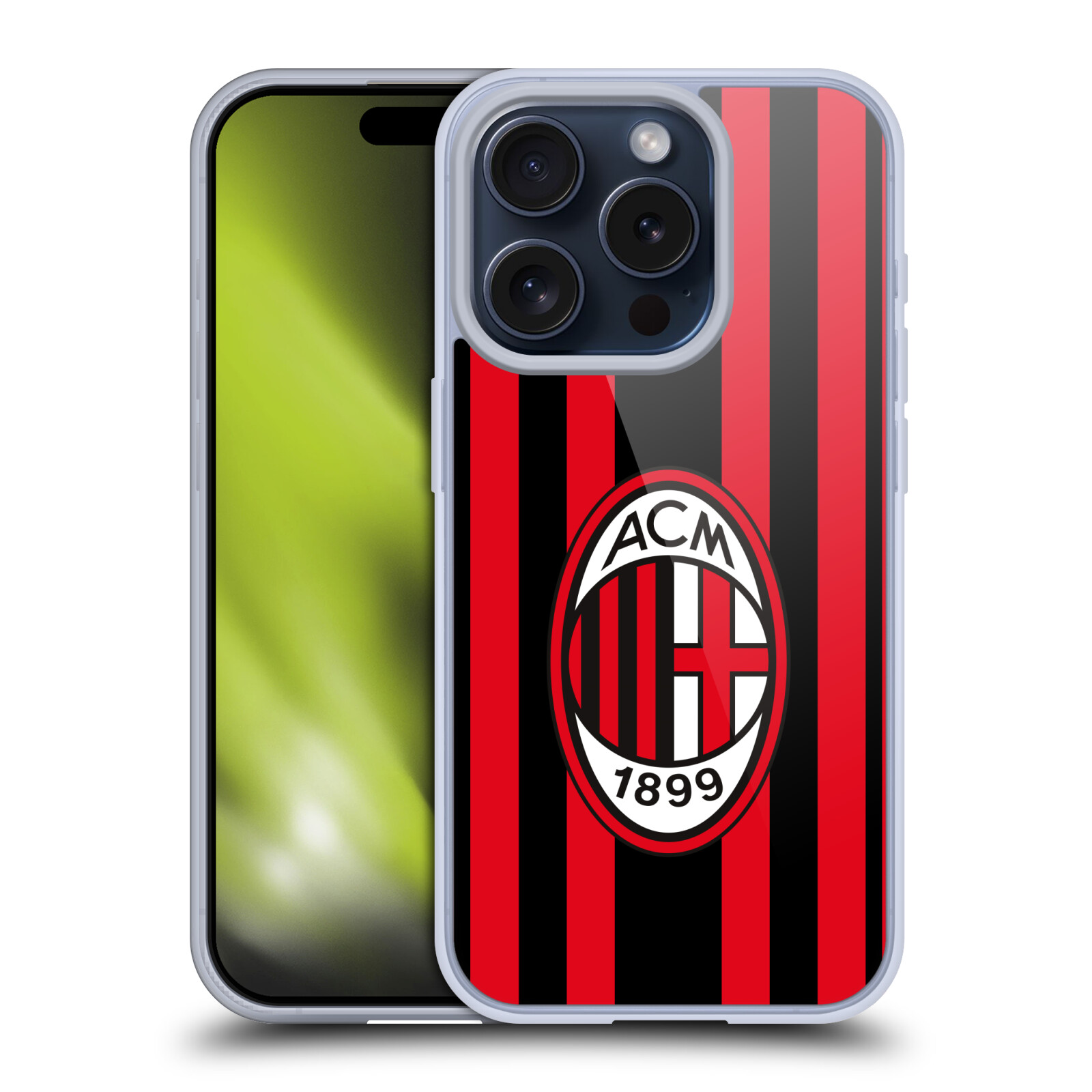OFFICIAL AC MILAN 2021/22 CREST KIT SOFT GEL CASE FOR APPLE iPHONE PHONES - 第 9/9 張圖片