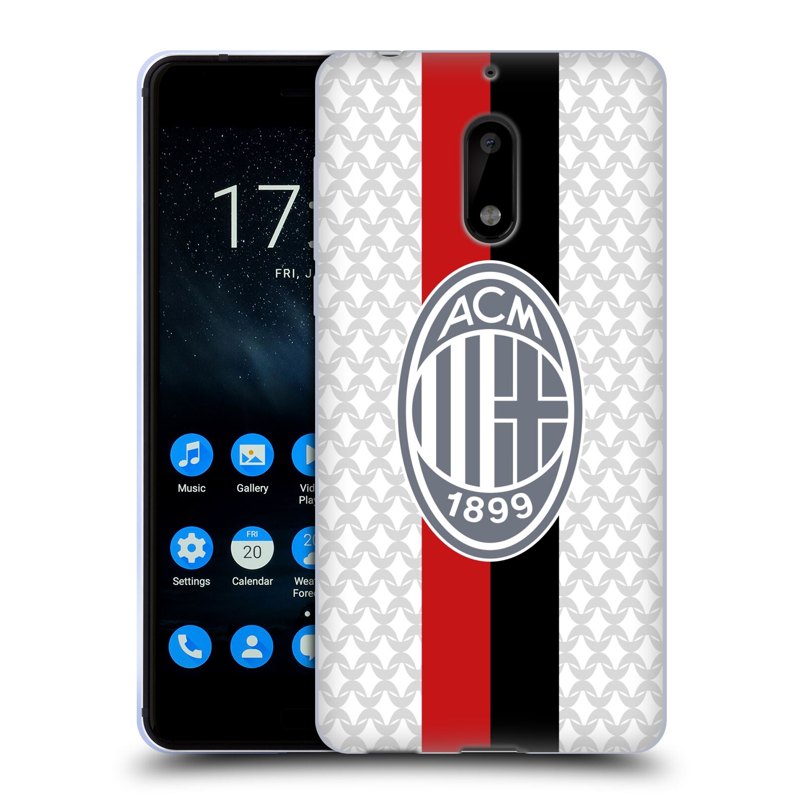 OFFICIAL AC MILAN 2023/24 CREST KIT SOFT GEL CASE FOR NOKIA PHONES 1 - 第 8/10 張圖片