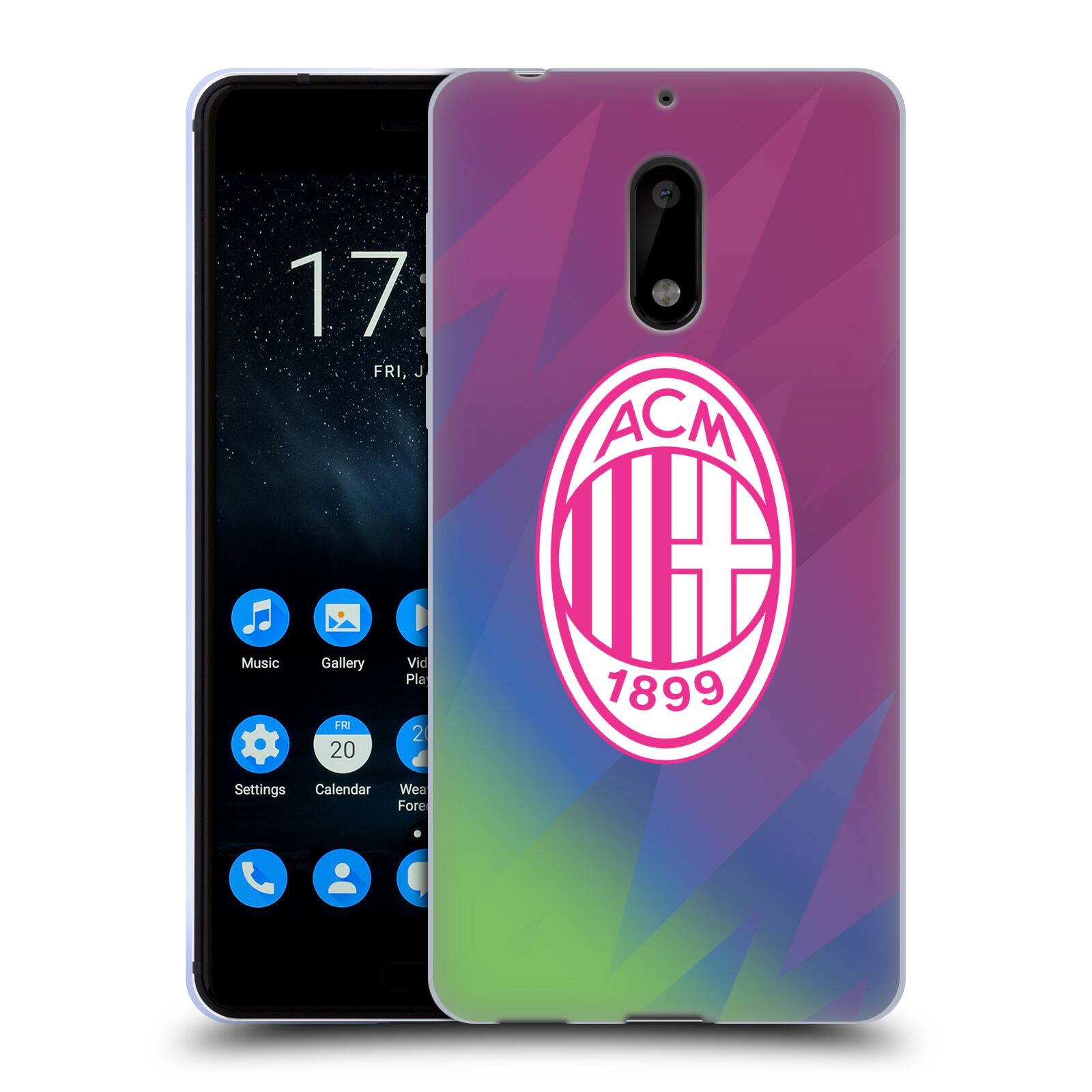 OFFICIAL AC MILAN 2023/24 CREST KIT SOFT GEL CASE FOR NOKIA PHONES 1 - 第 10/10 張圖片