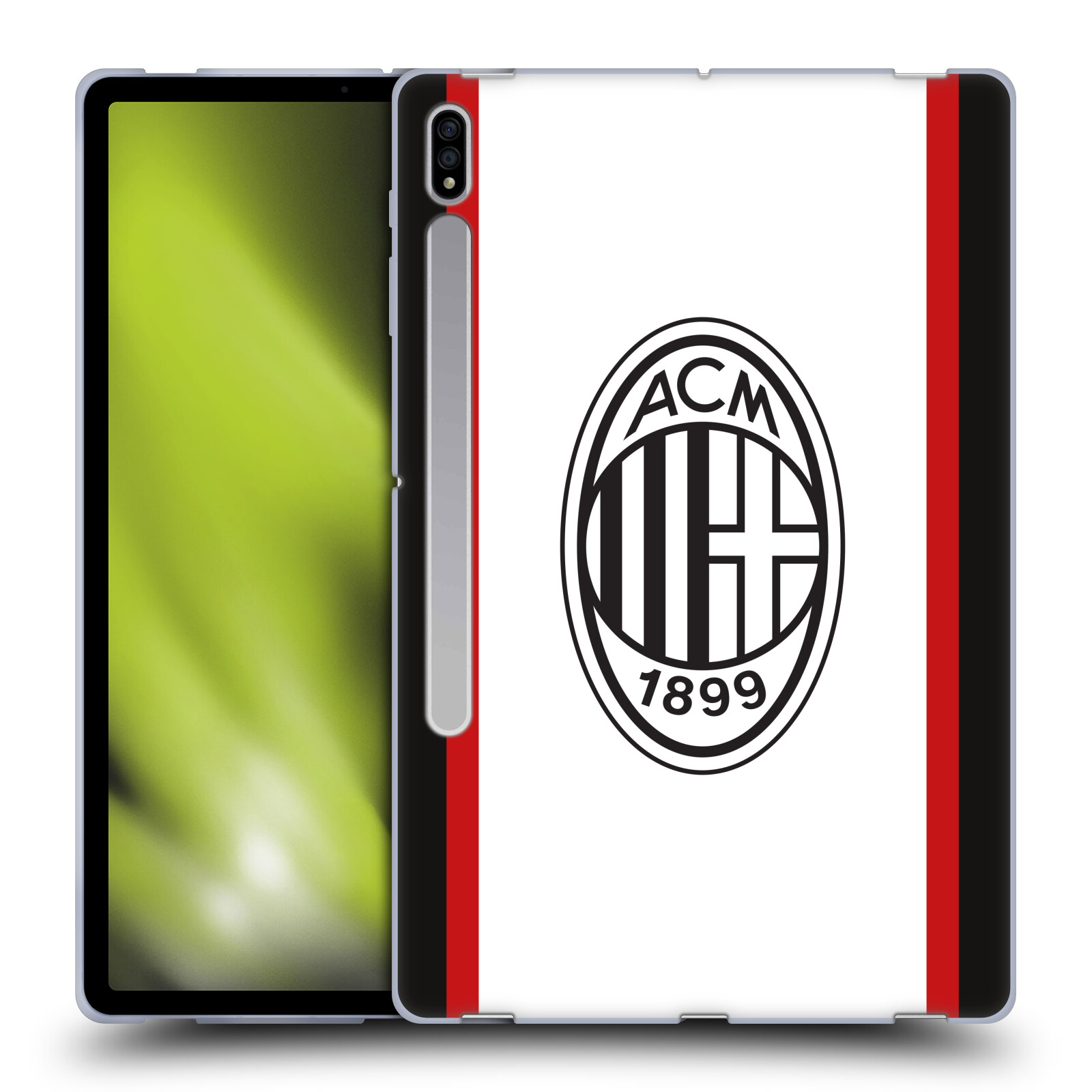 OFFICIAL AC MILAN 2024/25 CREST KIT SOFT GEL CASE FOR SAMSUNG TABLETS 1 - Picture 8 of 10