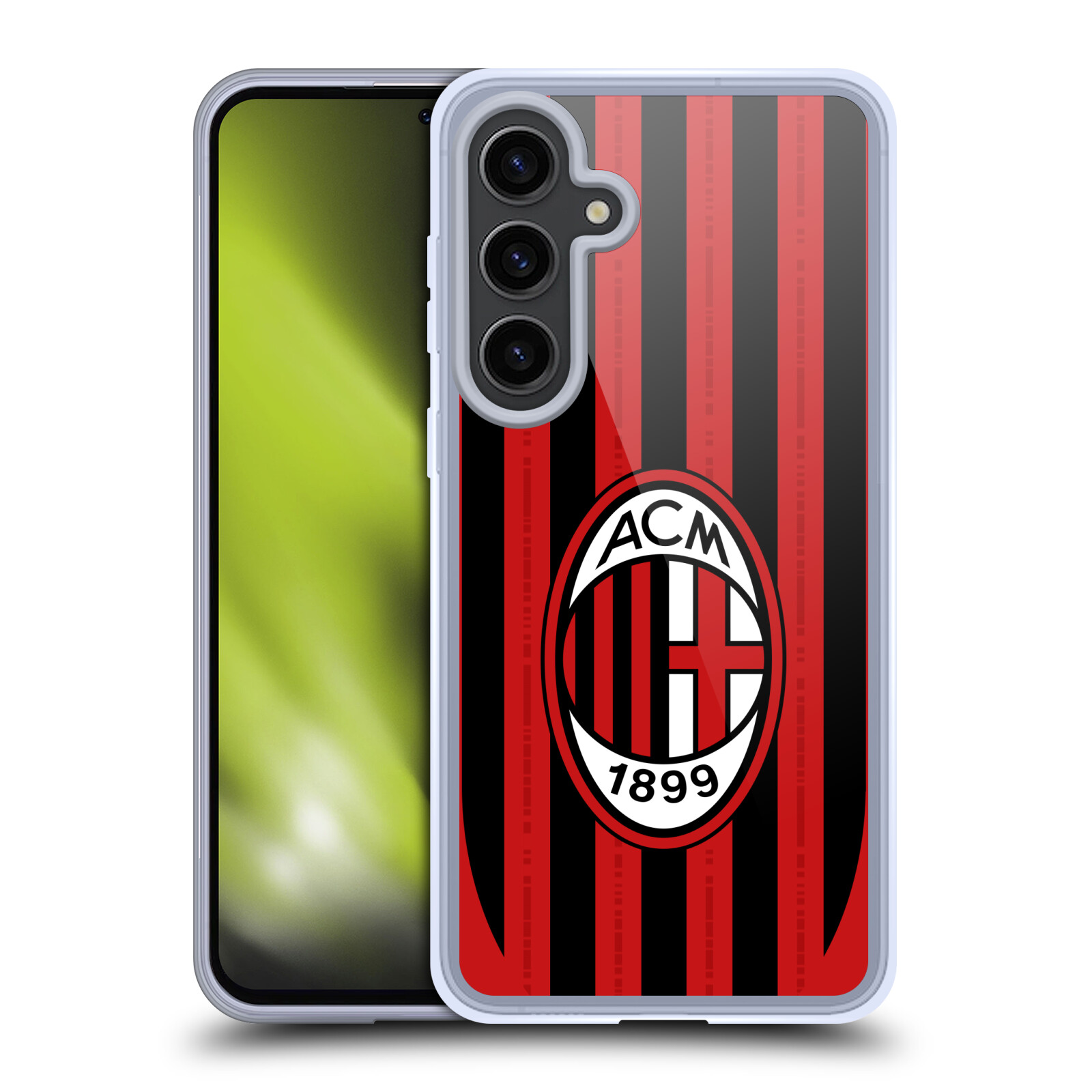 KIT ESCUDO AC MILAN 2024/25 FUNDA GEL COMPATIBLE CON TELÉFONOS SAMSUNG Y MAGSAFE - Imagen 9 de 10