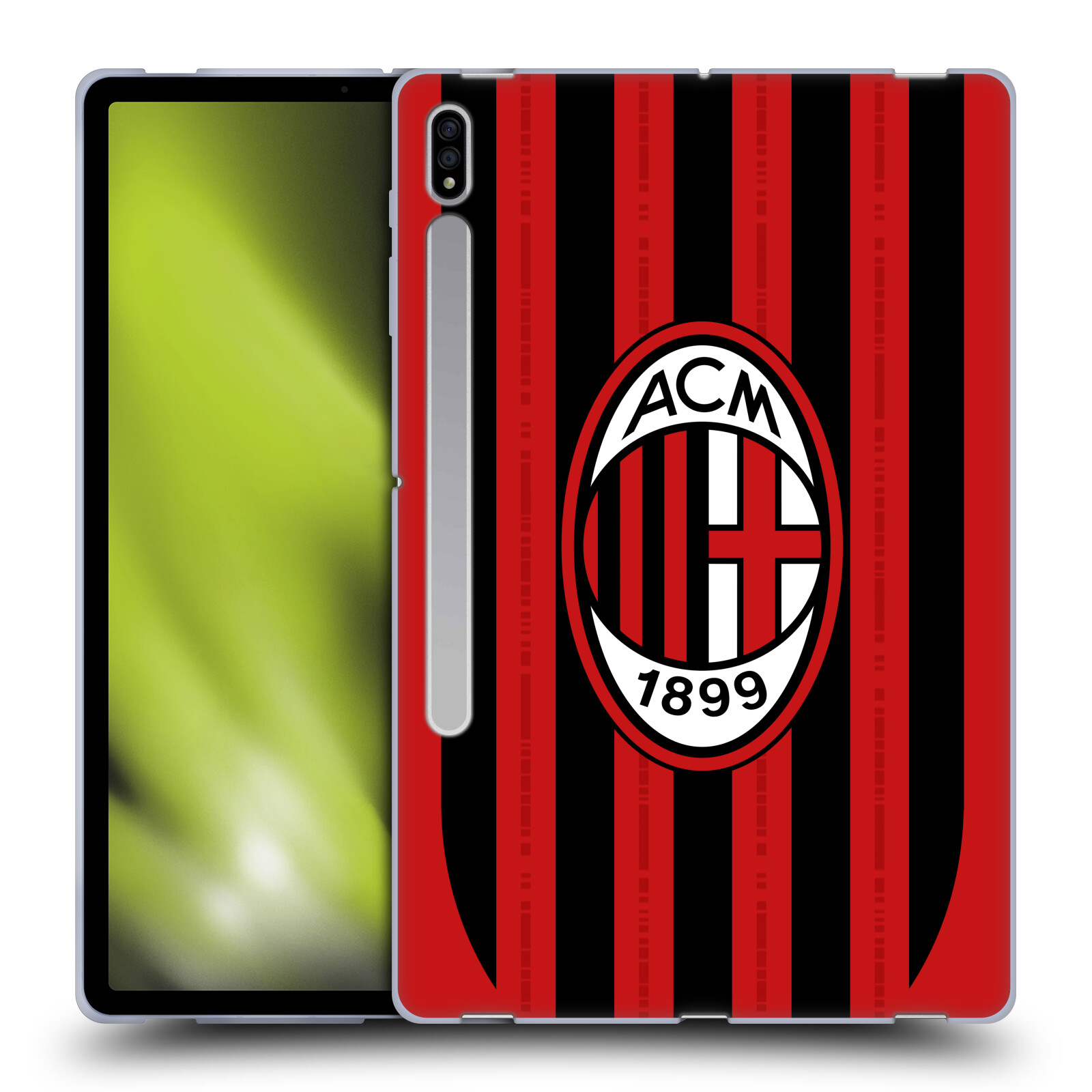 OFFICIAL AC MILAN 2024/25 CREST KIT SOFT GEL CASE FOR SAMSUNG TABLETS 1 - Picture 9 of 10