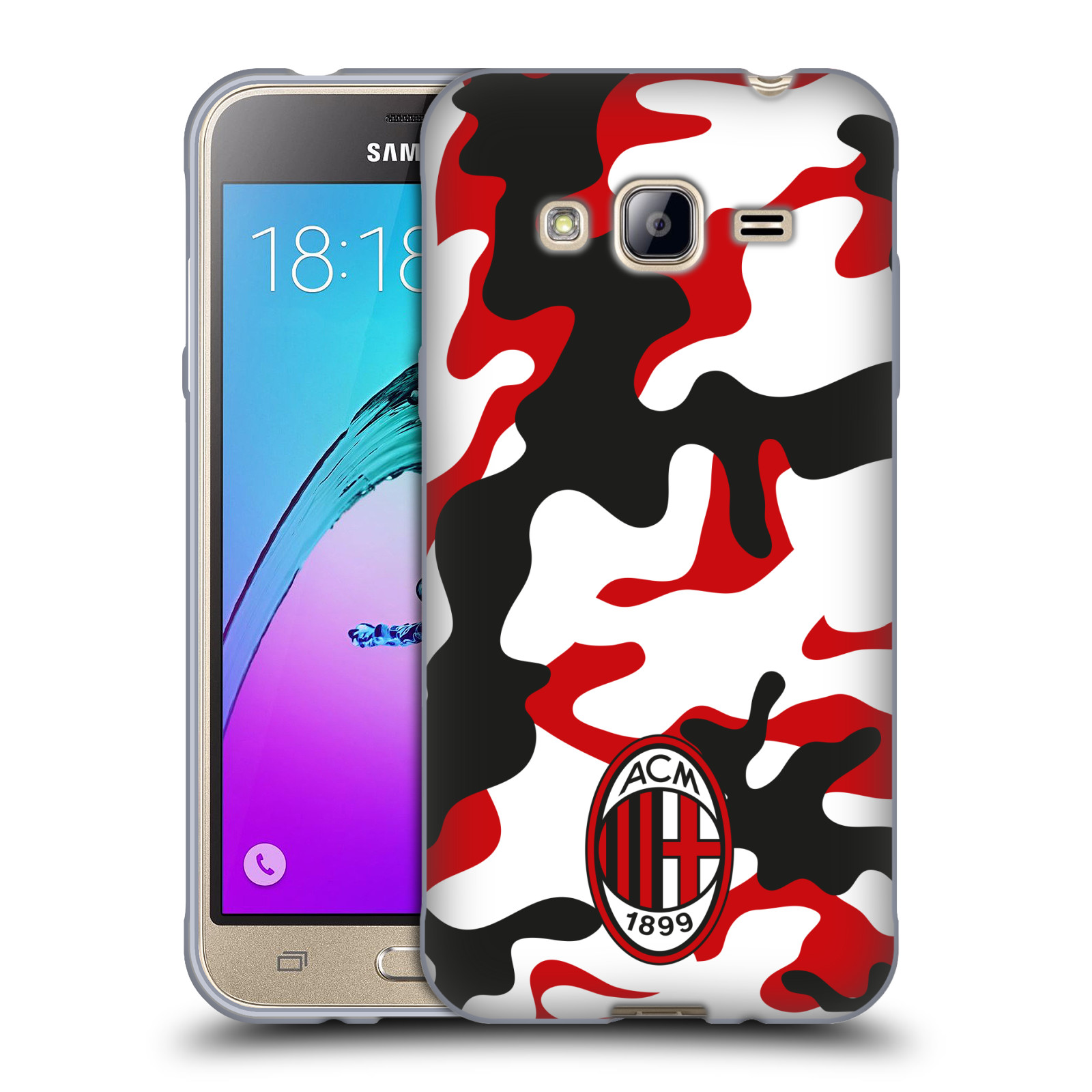 OFFIZIELLE AC MILAN WAPPEN MUSTER SOFT GEL HANDYHÜLLE FÜR SAMSUNG HANDYS 3 - Picture 8 of 14