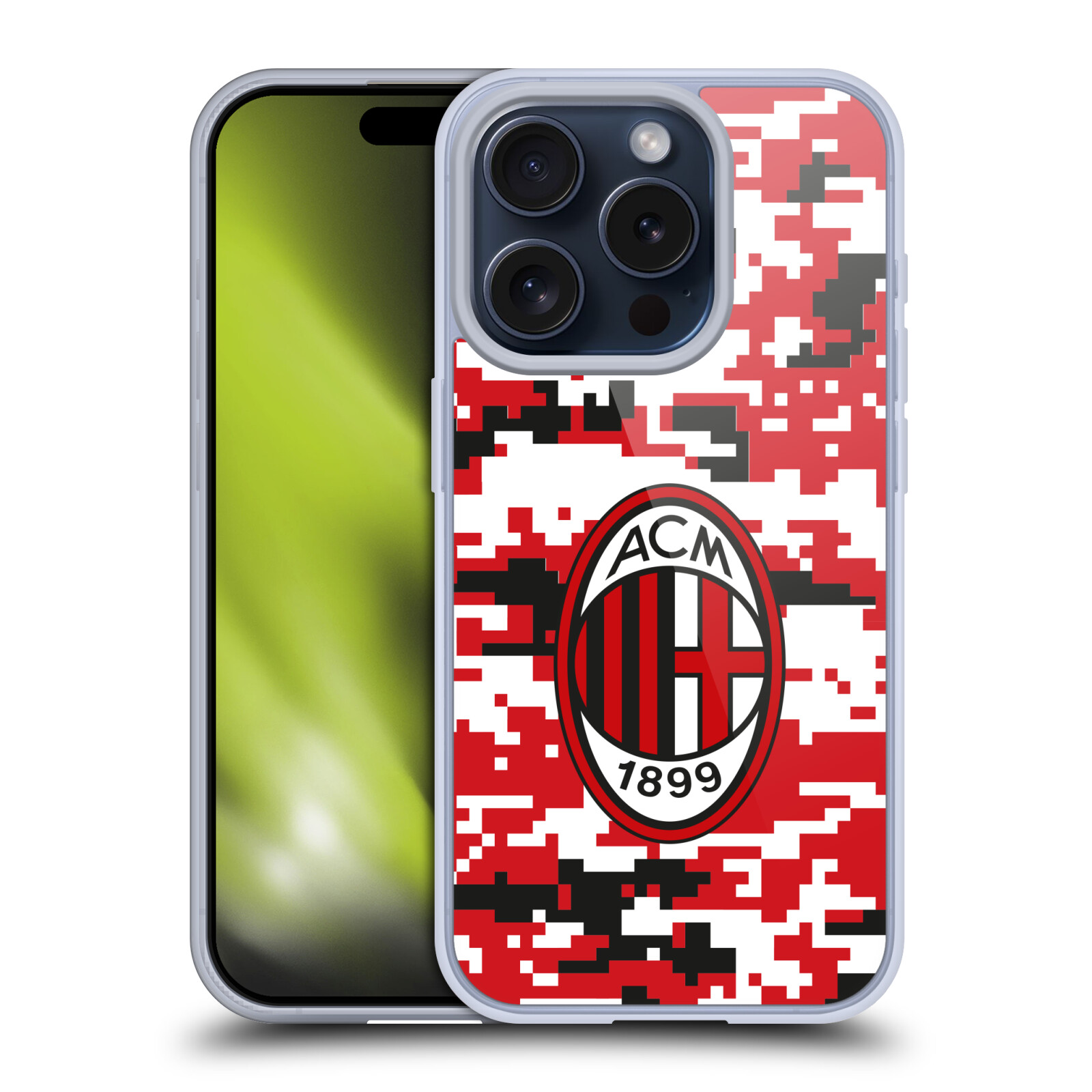 OFFICIEL AC MILAN CRÊTE MODÈLES ÉTUI COQUE EN GEL POUR APPLE iPHONE TÉLÉPHONES - Photo 9 sur 14