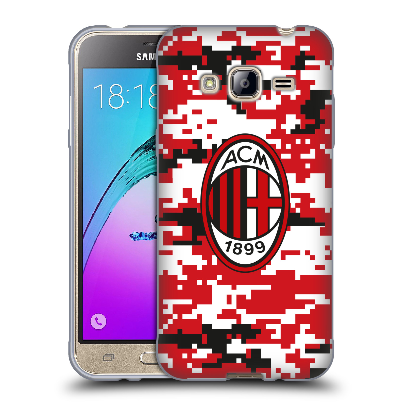 OFFIZIELLE AC MILAN WAPPEN MUSTER SOFT GEL HANDYHÜLLE FÜR SAMSUNG HANDYS 3 - Picture 10 of 14