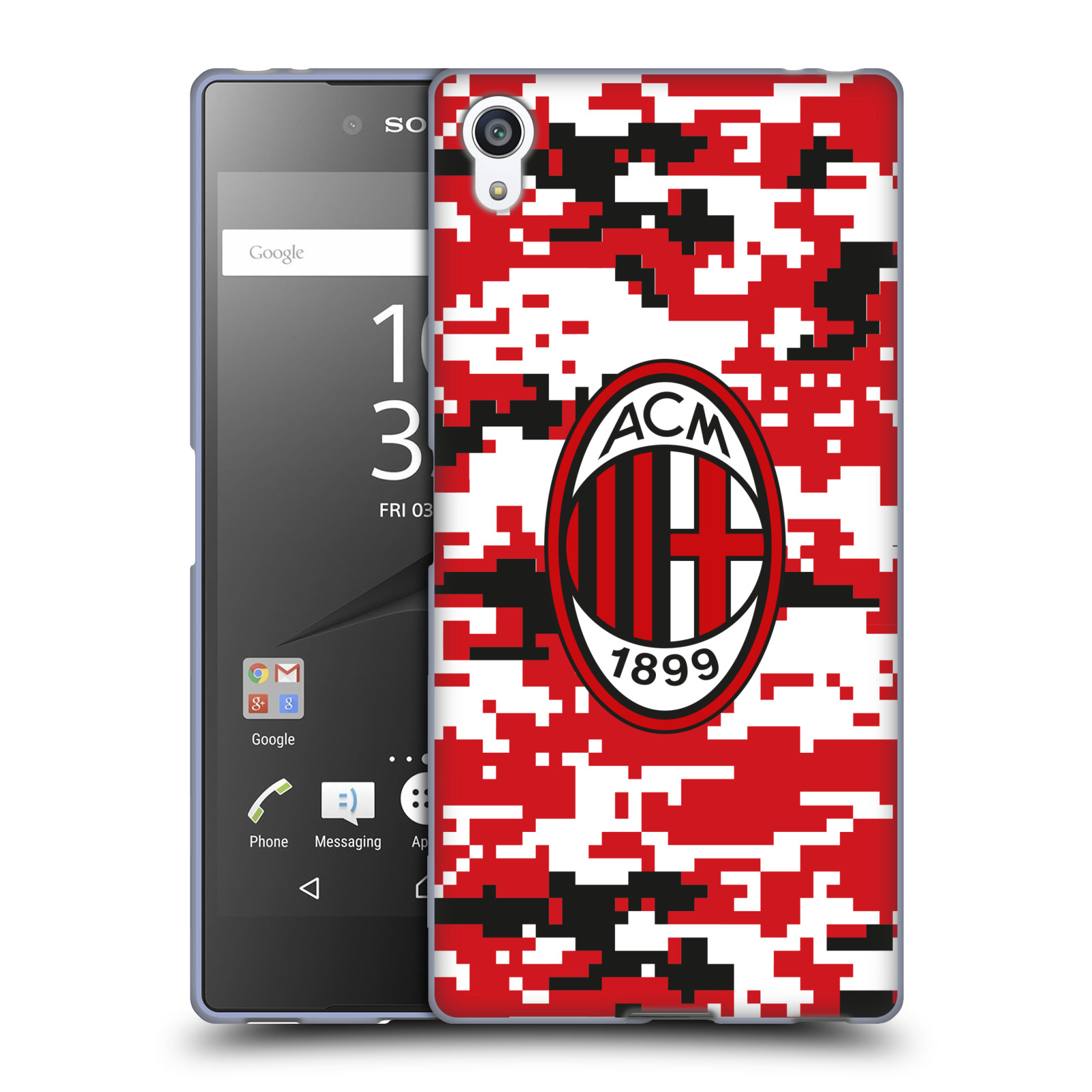 OFFICIAL AC MILAN CREST PATTERNS SOFT GEL CASE FOR SONY PHONES 2 - Picture 12 of 14