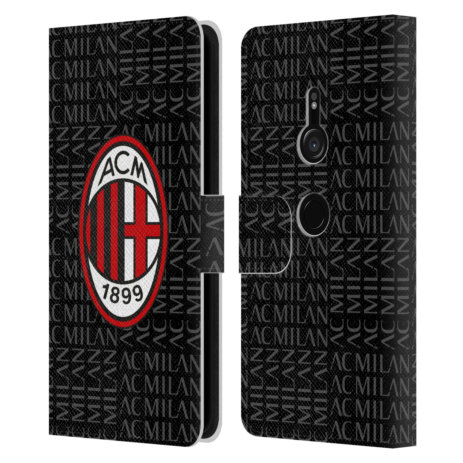 OFFICIAL AC MILAN CREST PATTERNS LEATHER BOOK WALLET CASE FOR SONY PHONES 1 - Picture 13 of 13