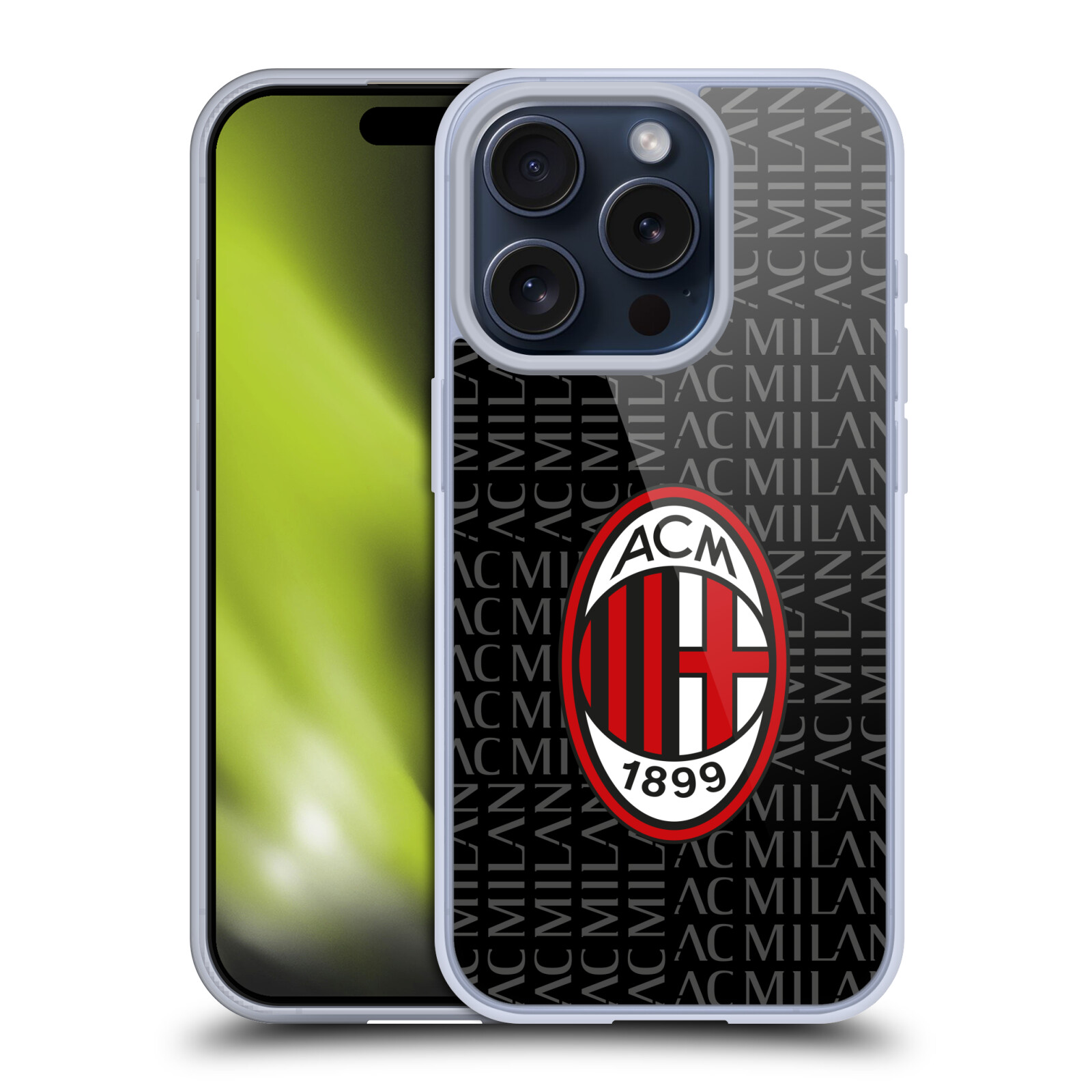 OFFICIEL AC MILAN CRÊTE MODÈLES ÉTUI COQUE EN GEL POUR APPLE iPHONE TÉLÉPHONES - Photo 14 sur 14