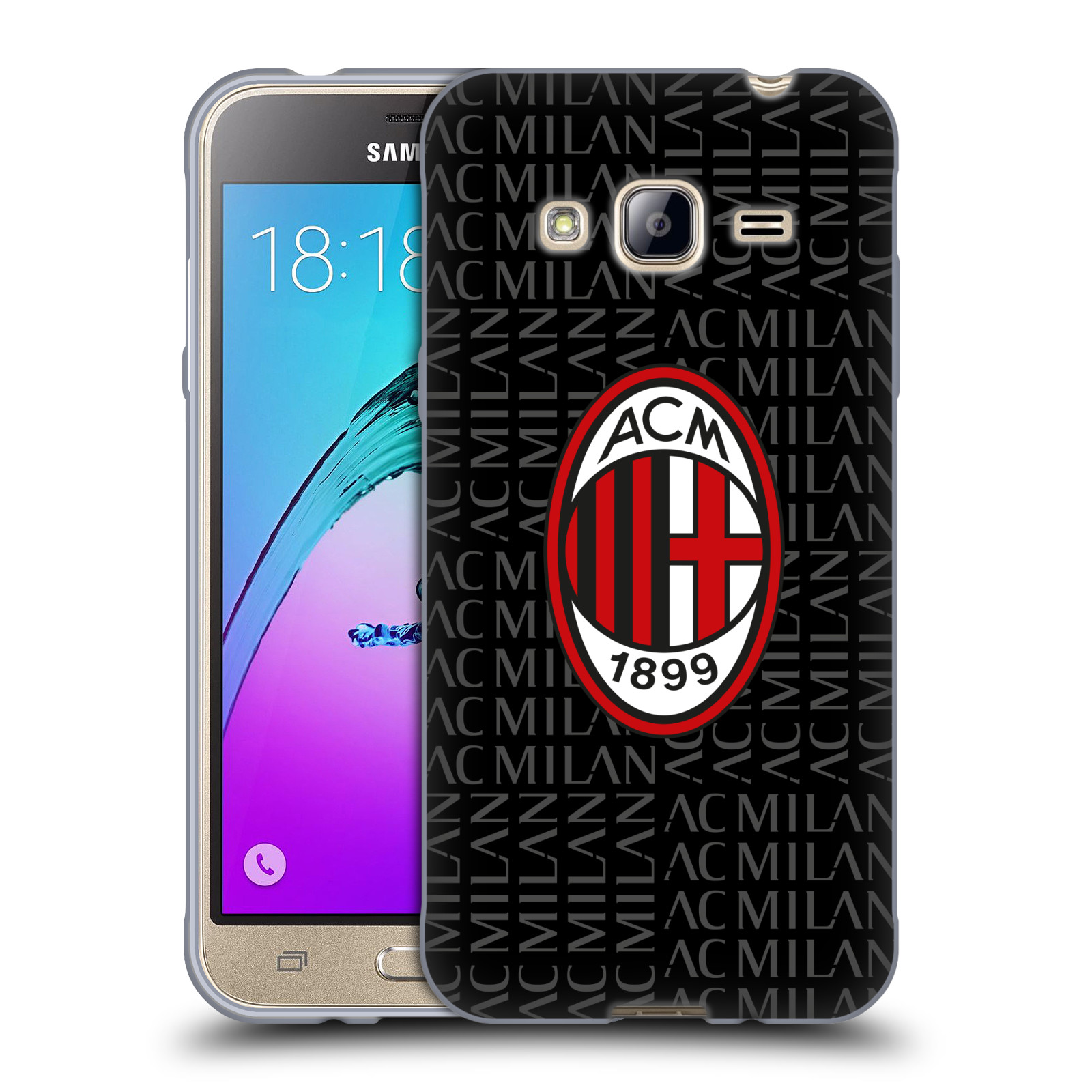 OFFIZIELLE AC MILAN WAPPEN MUSTER SOFT GEL HANDYHÜLLE FÜR SAMSUNG HANDYS 3 - Picture 13 of 14