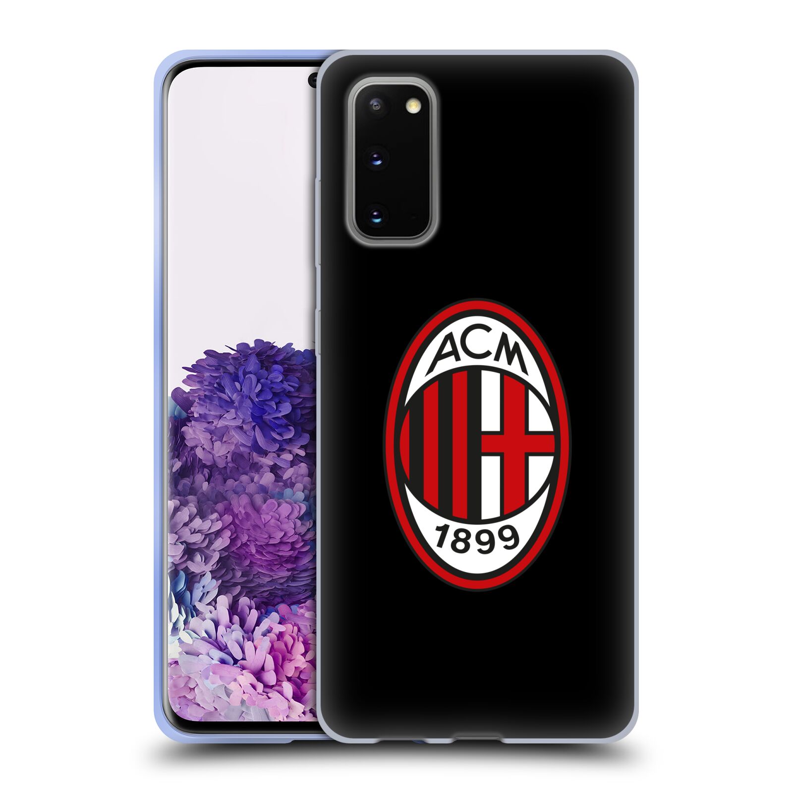 AC Milan Fc Galaxy S3 Hard Mobile Phone Case Cover Red Black Stripe 