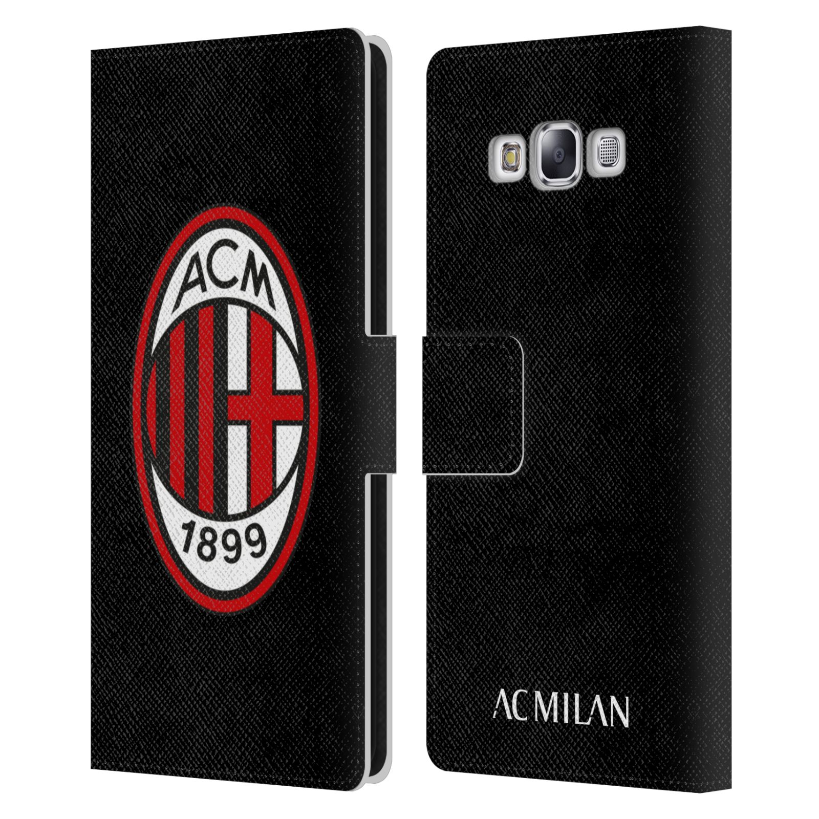 OFFICIAL AC MILAN CREST LEATHER BOOK WALLET CASE FOR SAMSUNG PHONES 3 - 第 9/15 張圖片