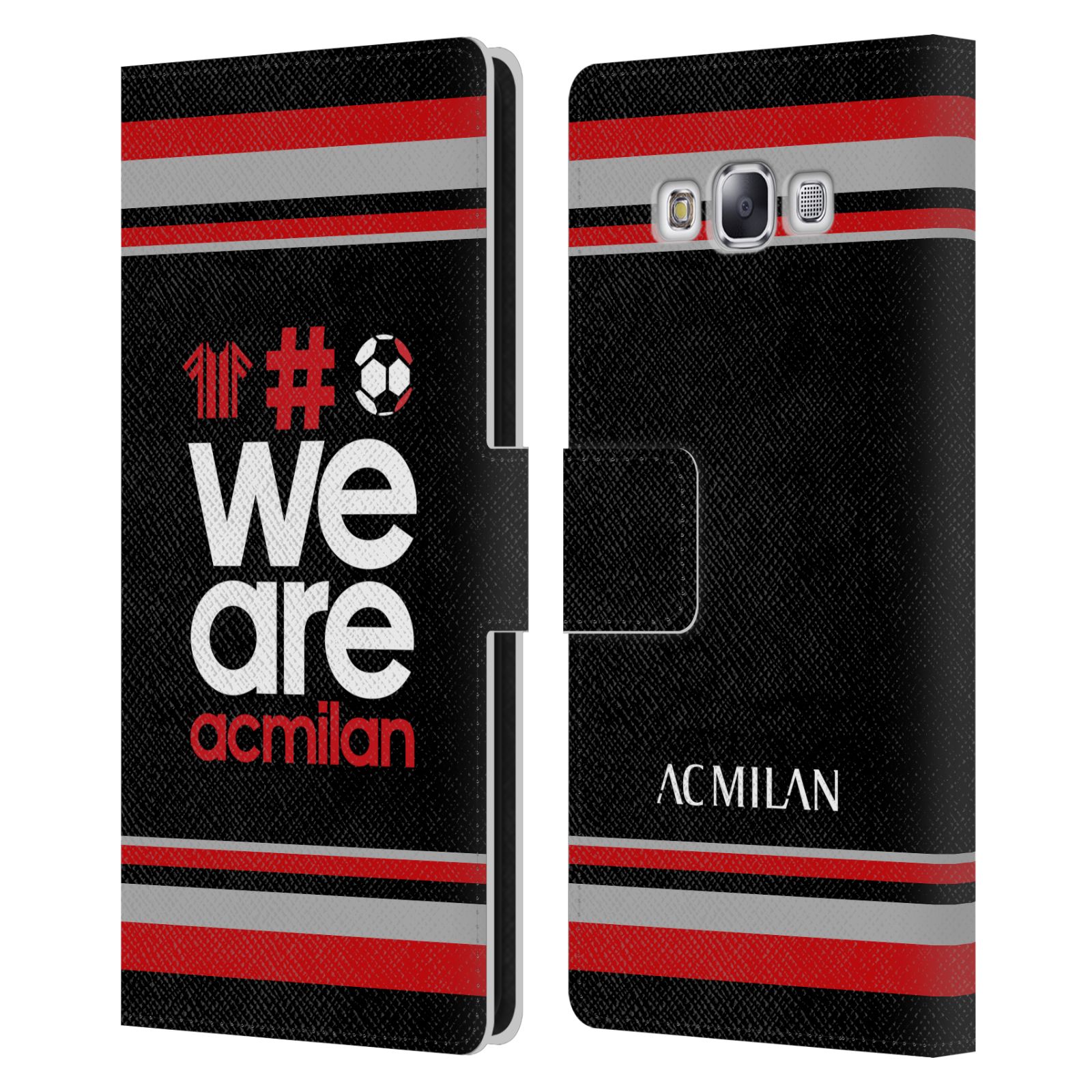 OFFICIAL AC MILAN CREST LEATHER BOOK WALLET CASE FOR SAMSUNG PHONES 3 - 第 13/15 張圖片