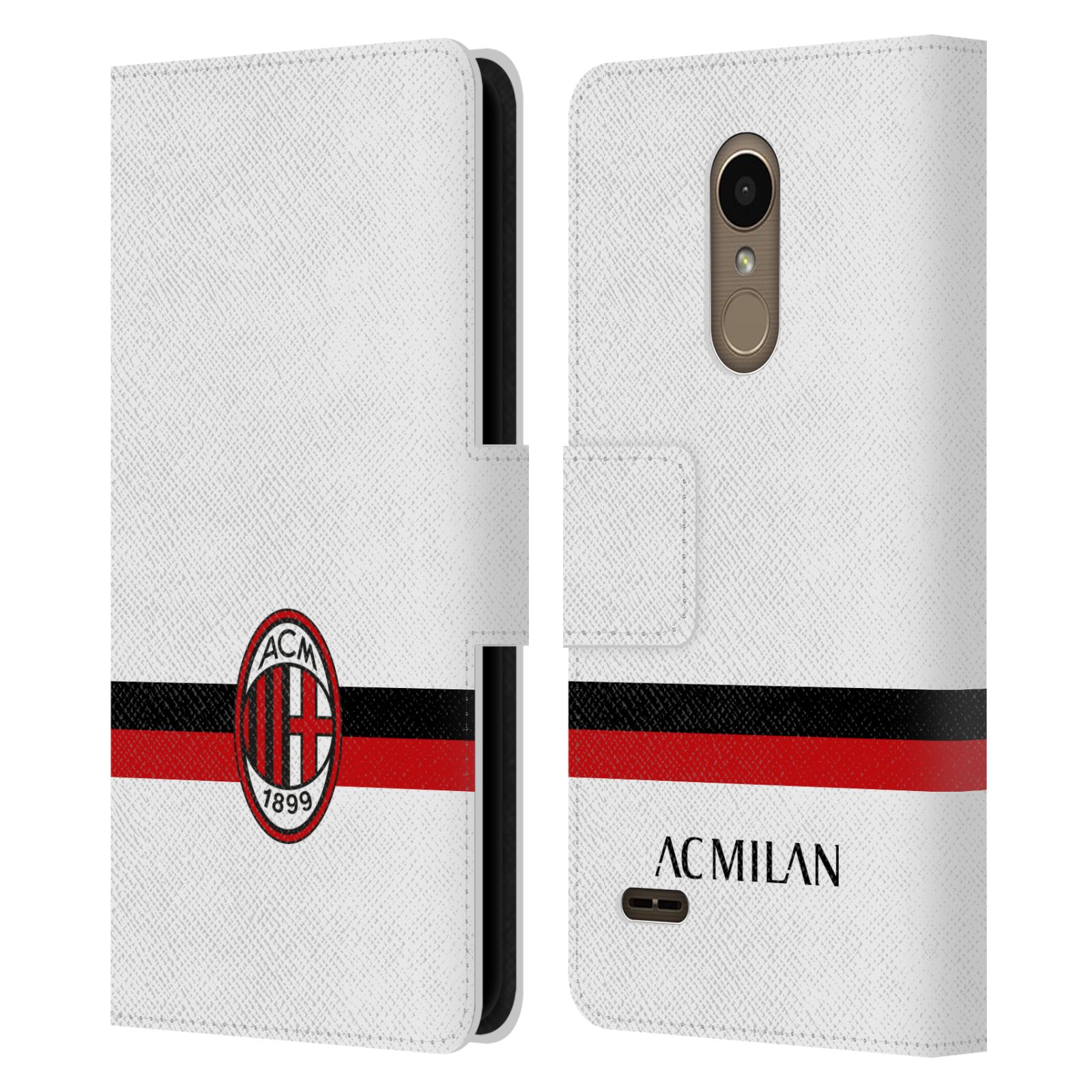 OFFICIAL AC MILAN CREST LEATHER BOOK WALLET CASE COVER FOR LG PHONES 1 - Foto 7 di 7