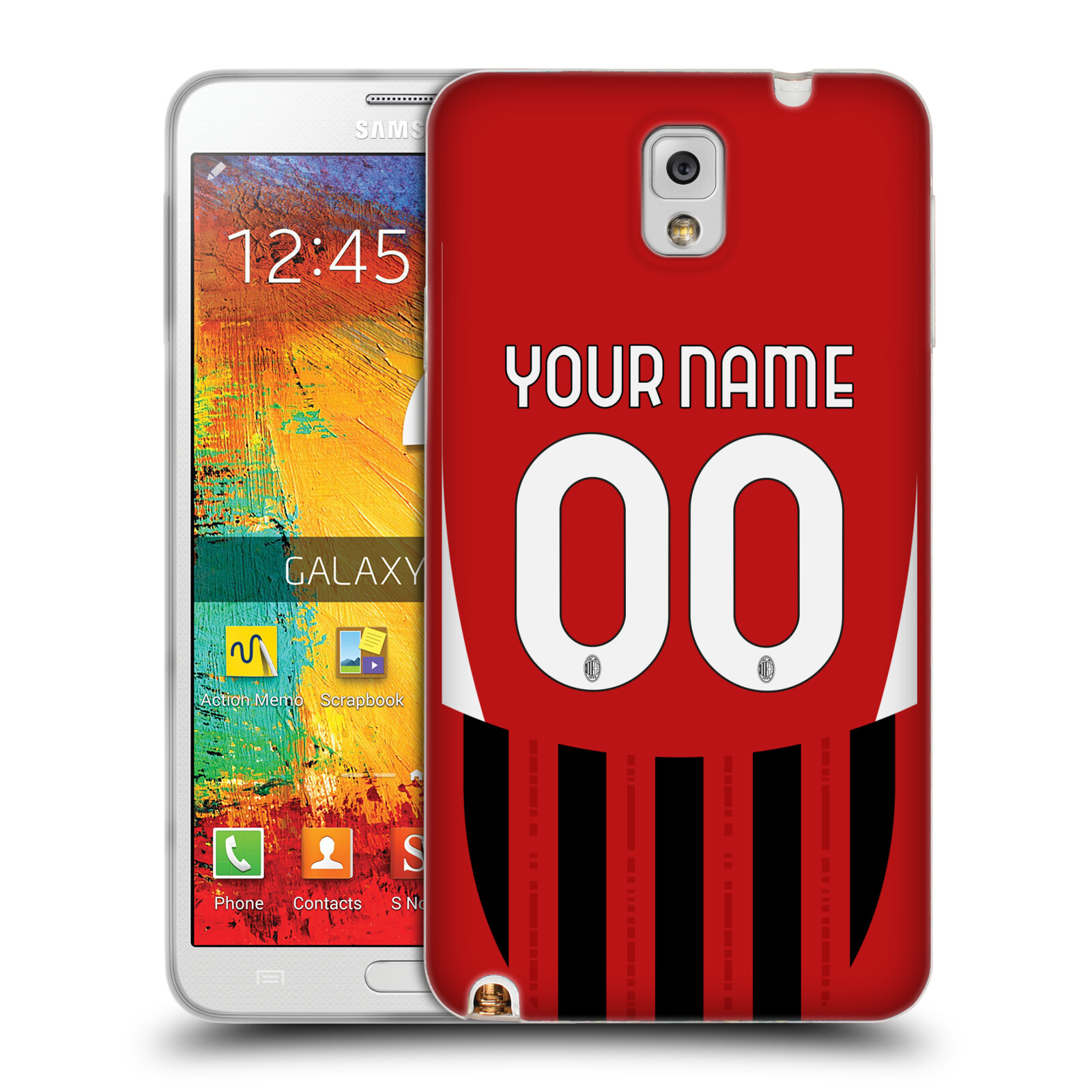 CUSTOM PERSONALISED AC MILAN 2024/25 KIT SOFT GEL CASE FOR SAMSUNG PHONES 2 - 第 8/8 張圖片