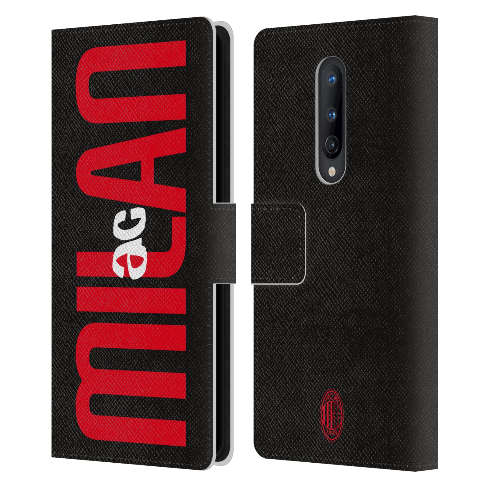 OFFICIAL AC MILAN GRAPHICS LEATHER BOOK WALLET CASE COVER FOR ONEPLUS PHONES - Picture 11 of 11