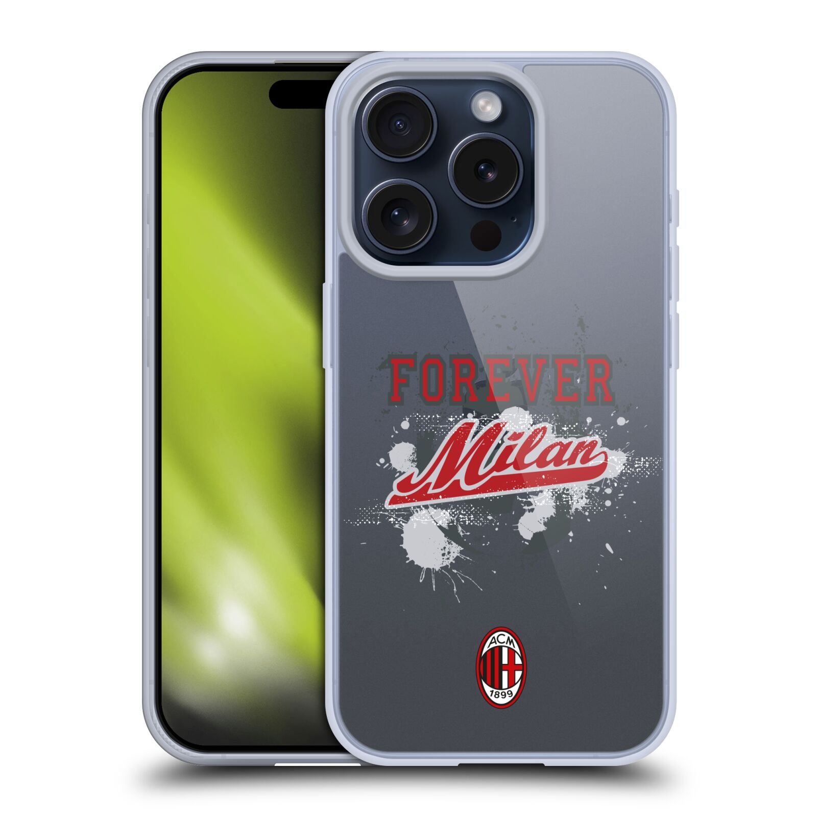 OFFICIAL AC MILAN TEENS SOFT GEL CASE FOR APPLE iPHONE PHONES - Picture 8 of 14